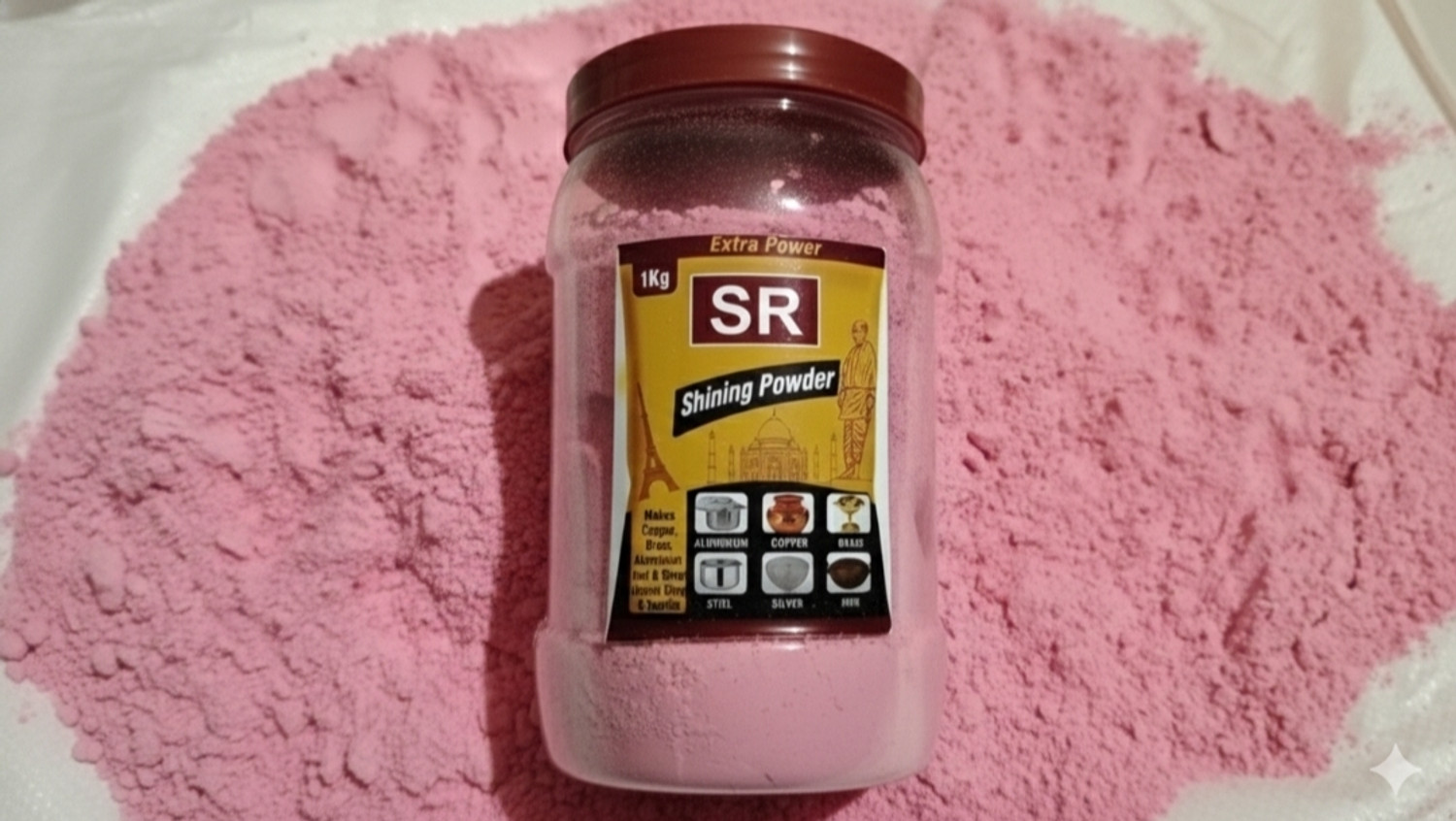 Image of SR Pitambaari SR Royal Shine Powder Mex Dishwash Bar