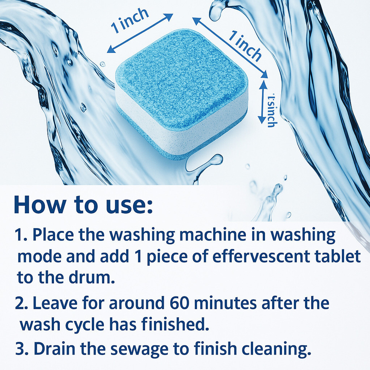 Image of Cameron 32Pis High Quality Washing Machine Deep Cleaner Liquid Dishwashing Detergent