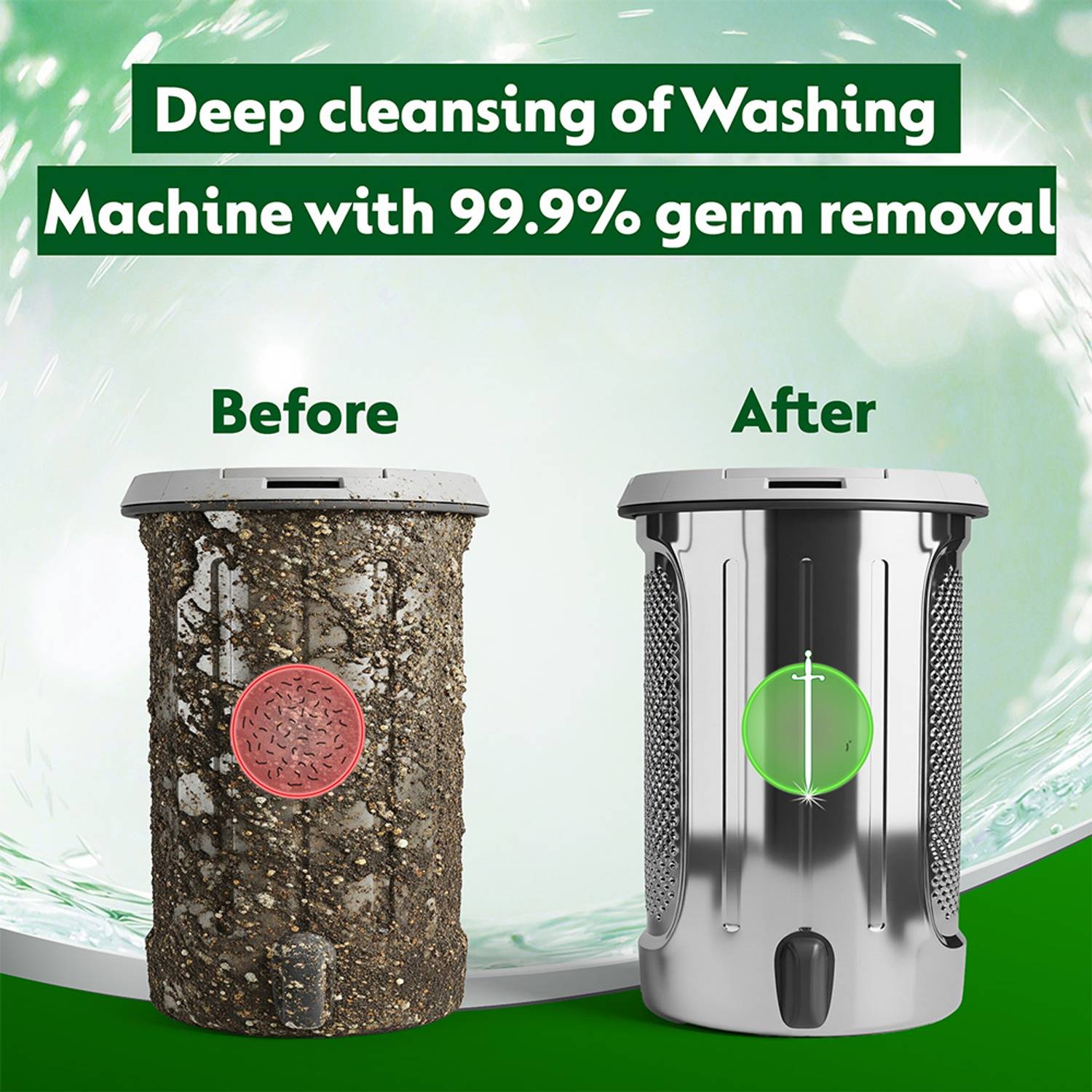 Dettol 5in1 Washing Machine Cleaner - Image 4