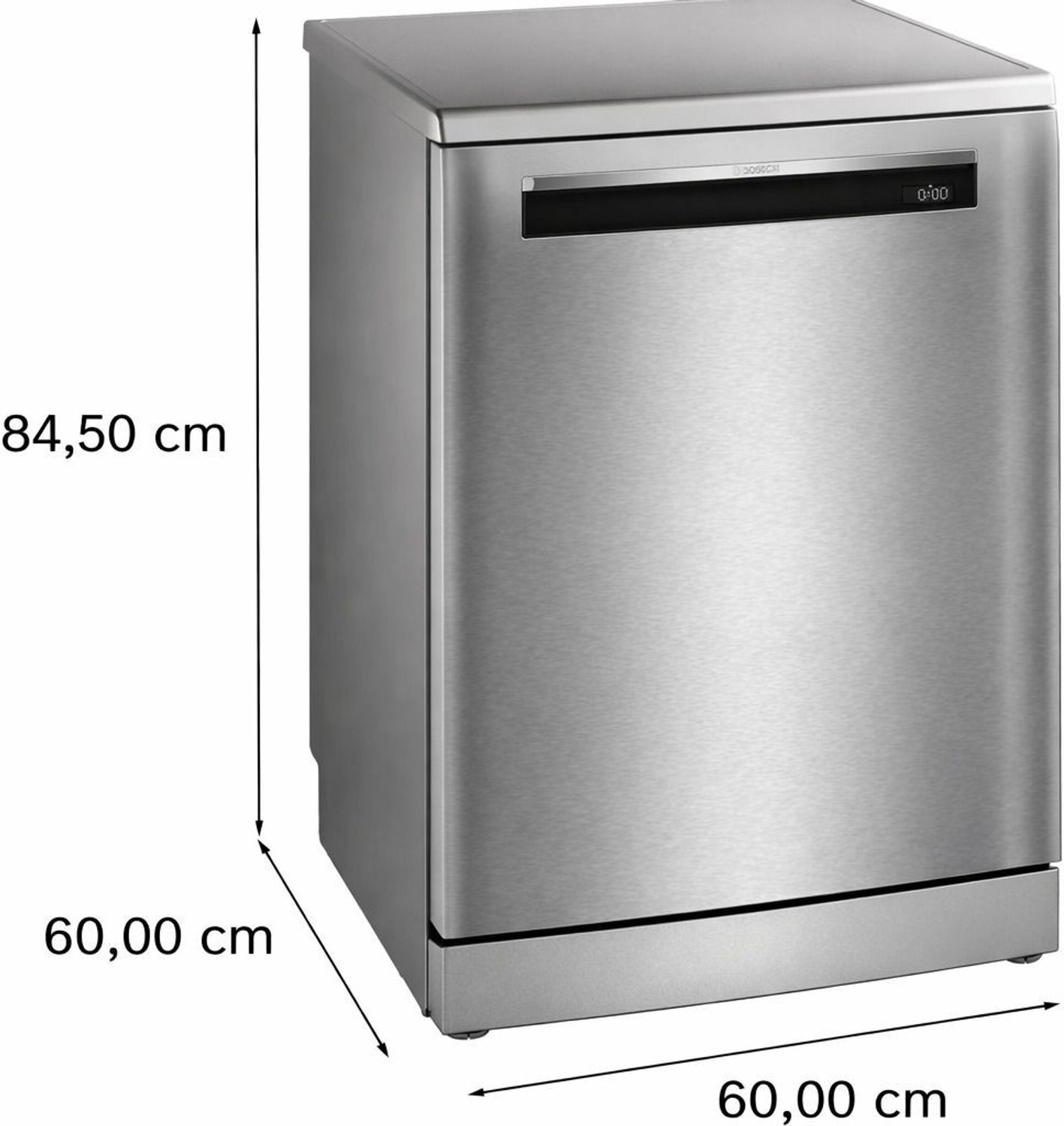 Image of BOSCH SMP6HMI00I Free Standing 15 Place Settings Dishwasher