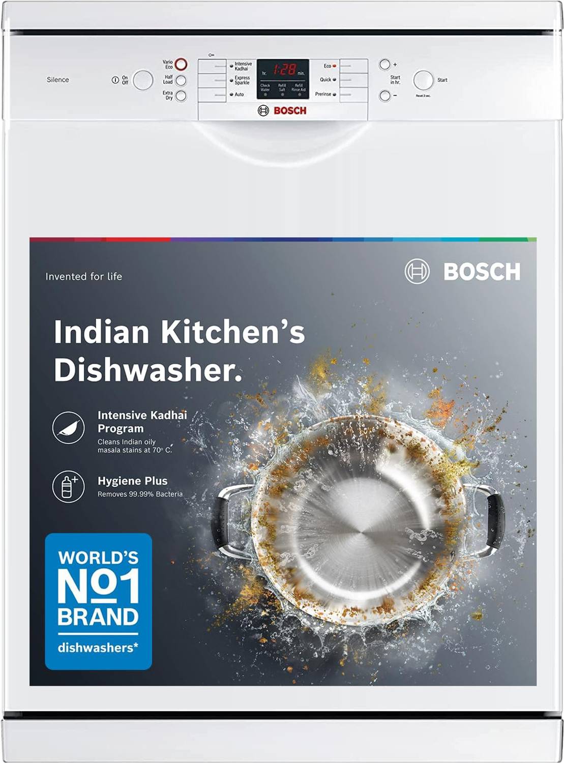 Bosch SMS66GW01I 13 Place Settings Dishwasher