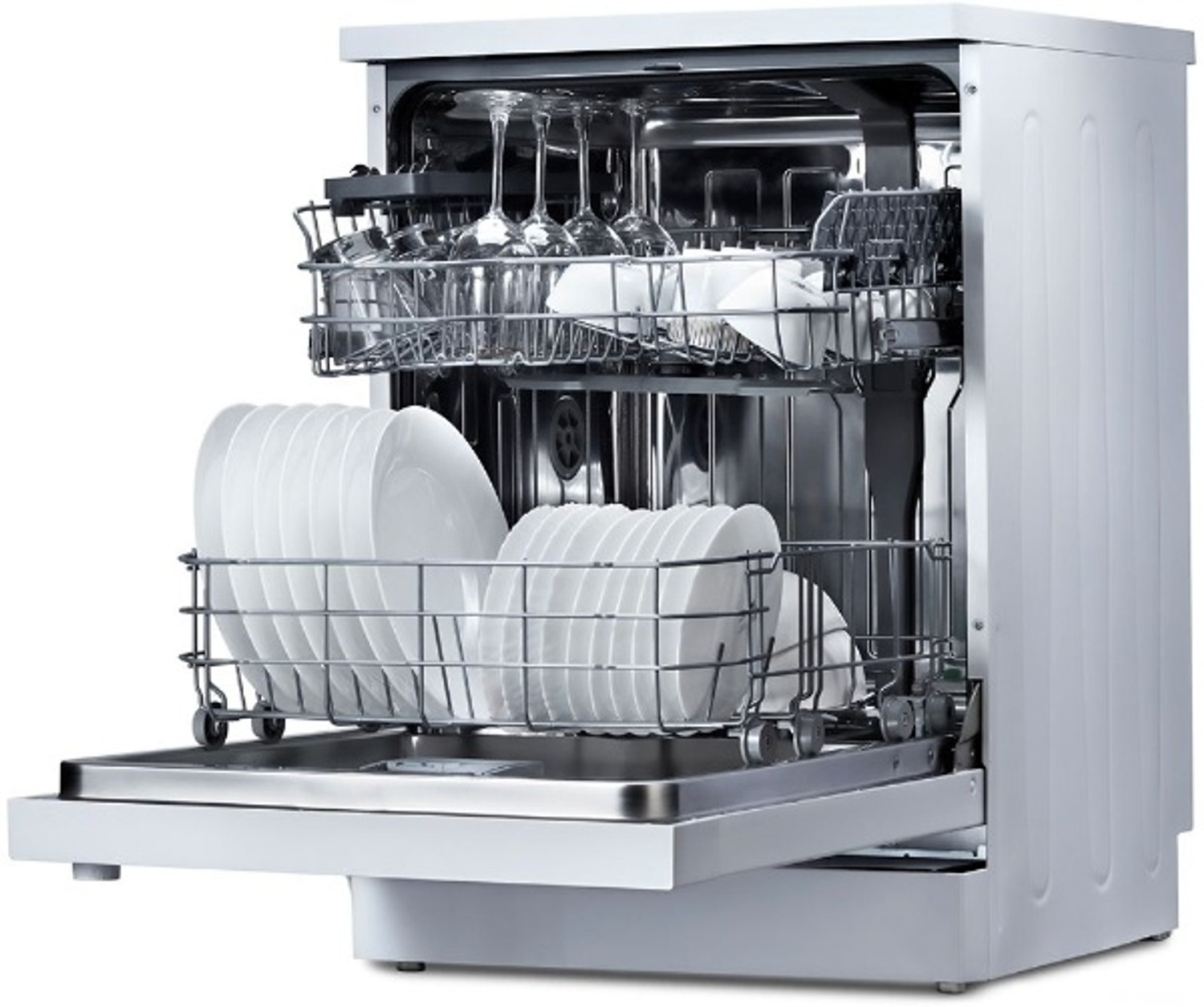 Image of Voltas Beko DF14S3 Free Standing 14 Place Settings Dishwasher