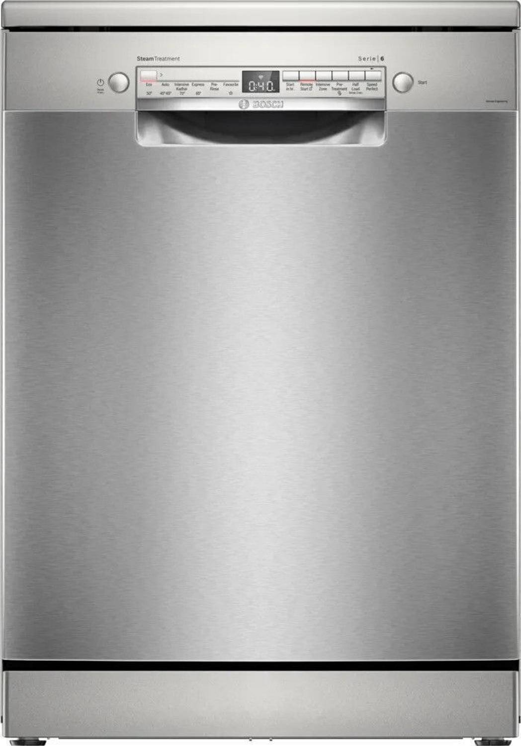 BOSCH SMS6IKI01I Free Standing 14 Place Settings Dishwasher