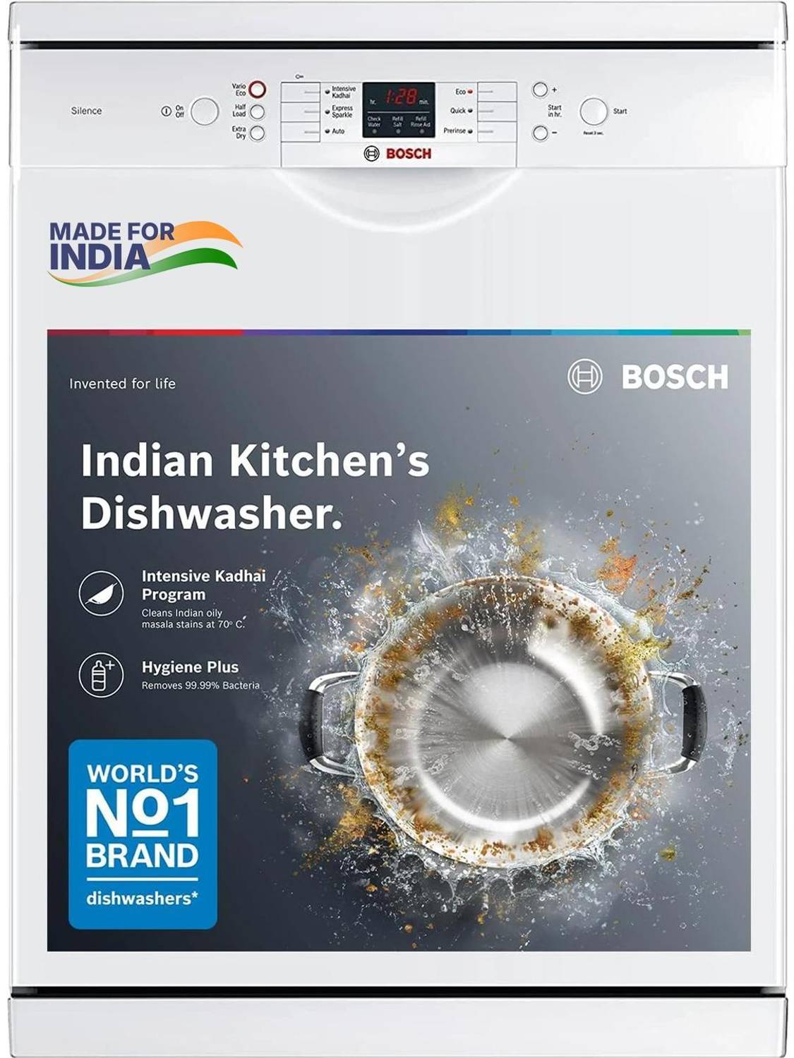 Bosch SMS66GW01I 13 Place Settings Dishwasher - Image 1