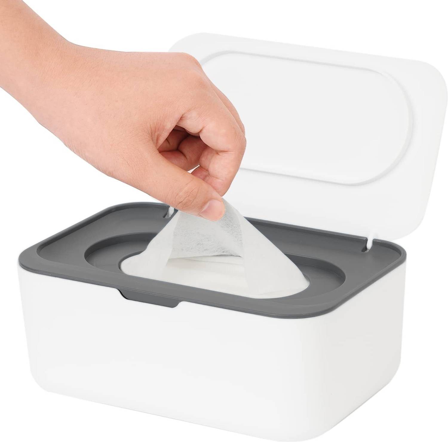 Bhrakuti BHRAKUTI Tissue Box & Wipes Dispenser Plastic Bathroom Set