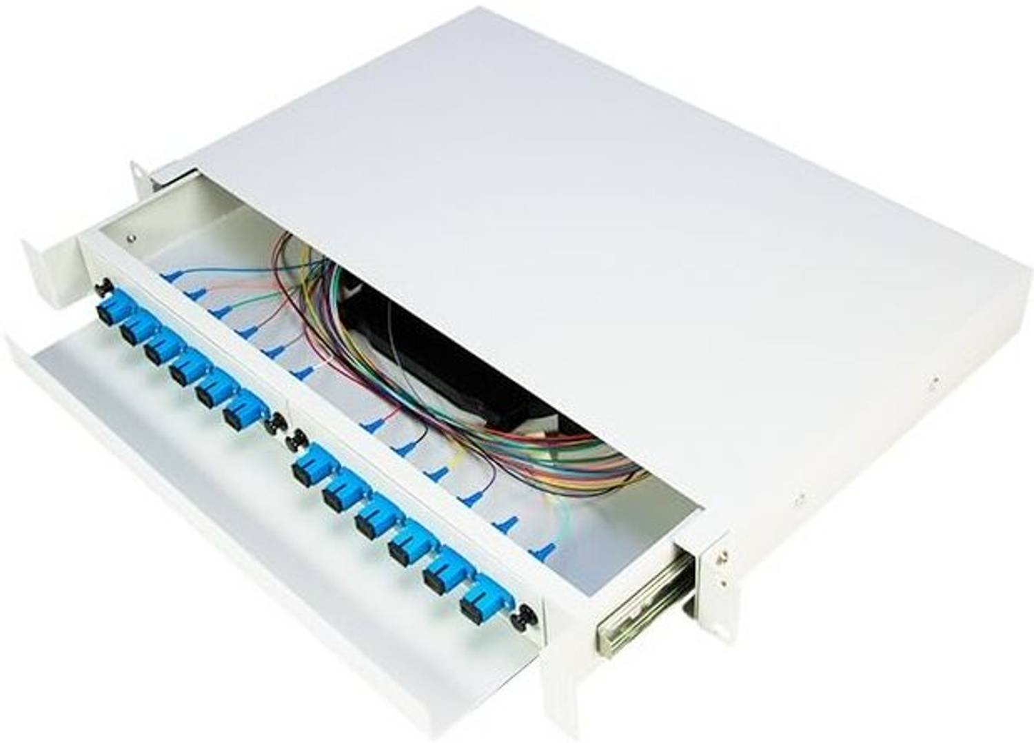 PCE 空箱セット RAMEX FTTH Pigtail Loaded Fiber Patch Panel 12 Port Fiber FDMS SC