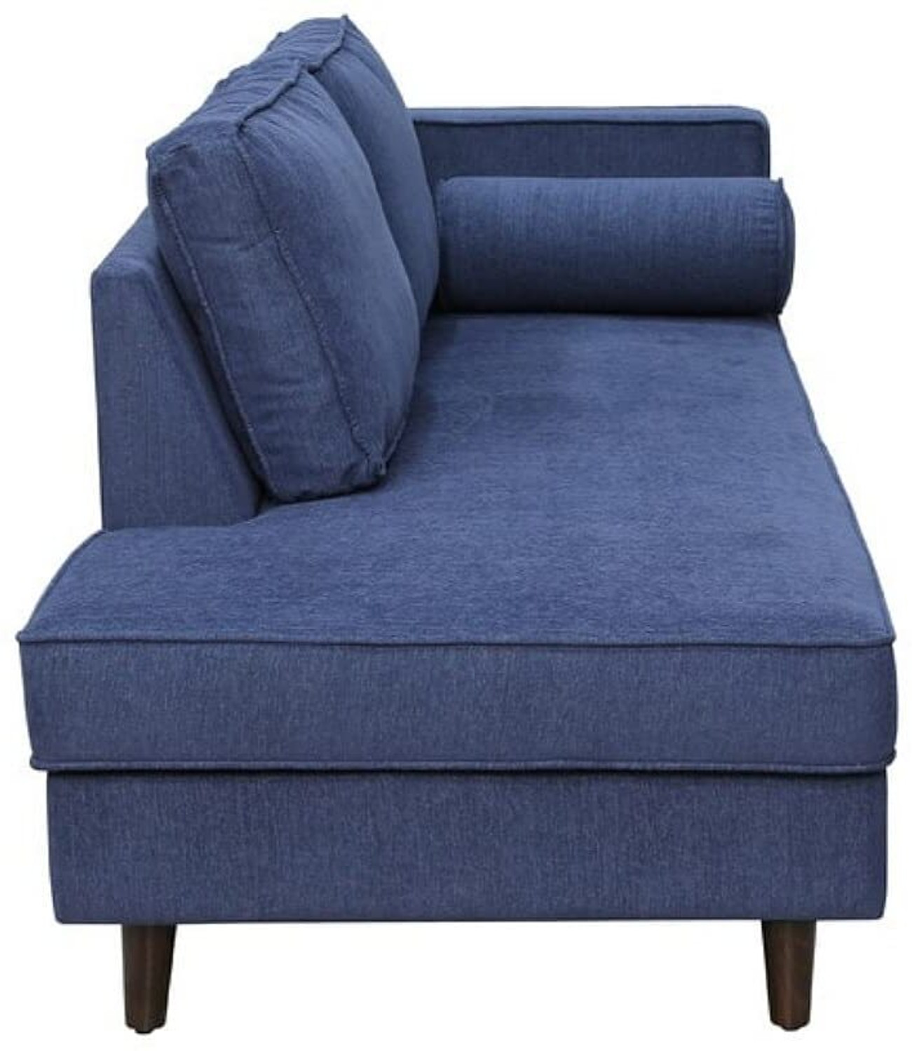 Image of DMKDecor Right arm Chaise Lounger Settee for livingroom Bedroom Office Hotel Fabric Diwan