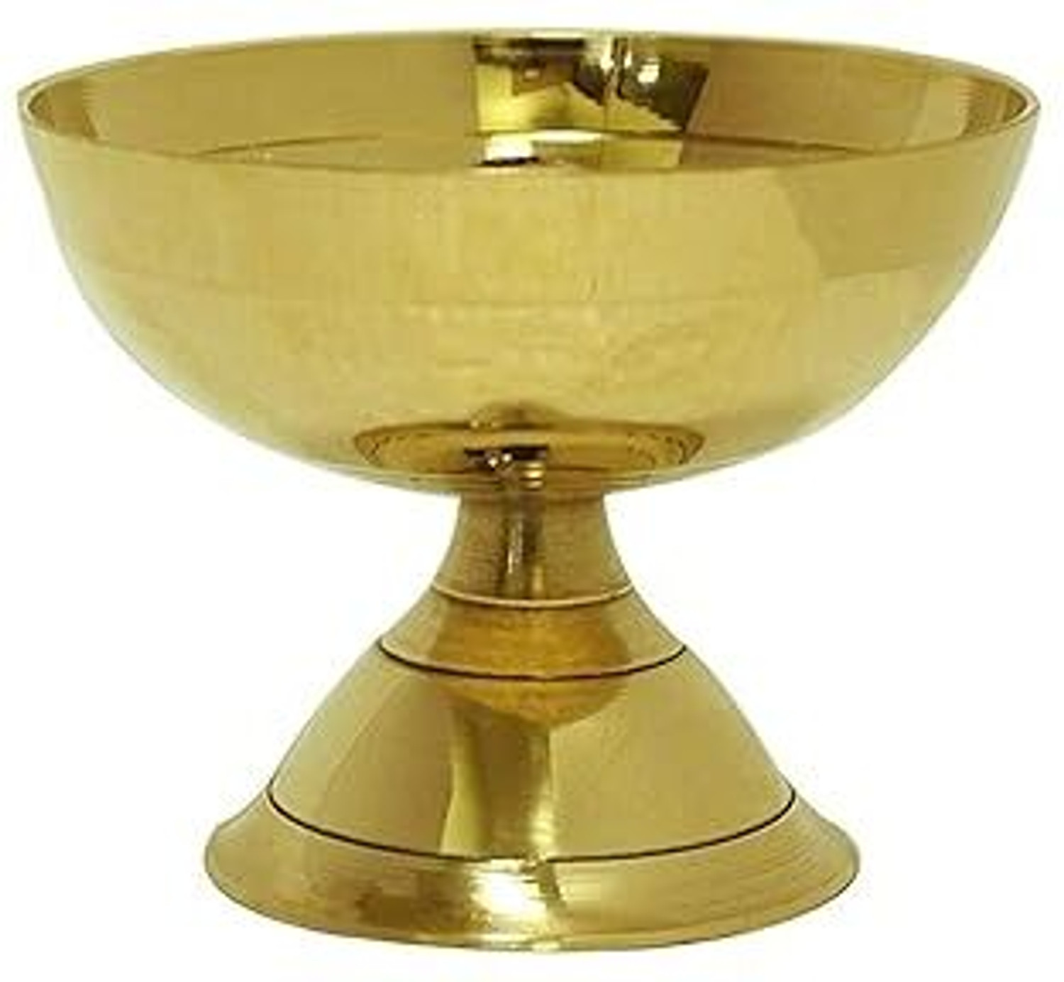 Image of WQT Brass Diya For Deepak Poojan, Akhand Jyot, Home Brass (Pack of 4) Table Diya