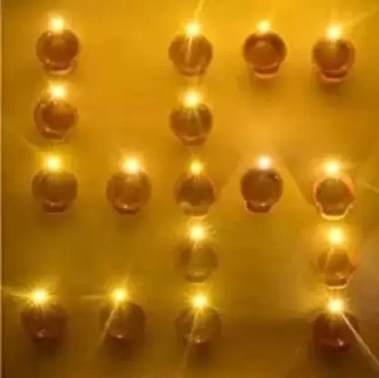 Image of pleasing forest Led Water Sensor Diyas with Water Sensing | Led Candles Candle (Brown, Pack of 24)