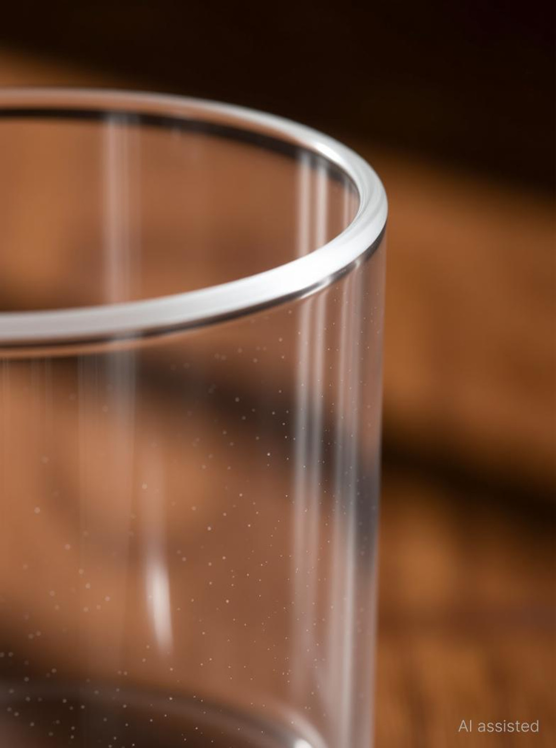 Image of Ein Sof Glass Cover For Akhand Diya (Size 3x4 Inch) Borosilicate Glass Table Diya Set