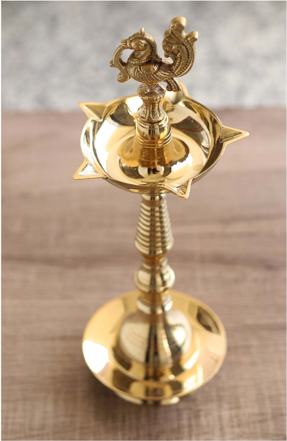Image of Flipkart SmartBuy Brass (Pack of 2) Table Diya Set