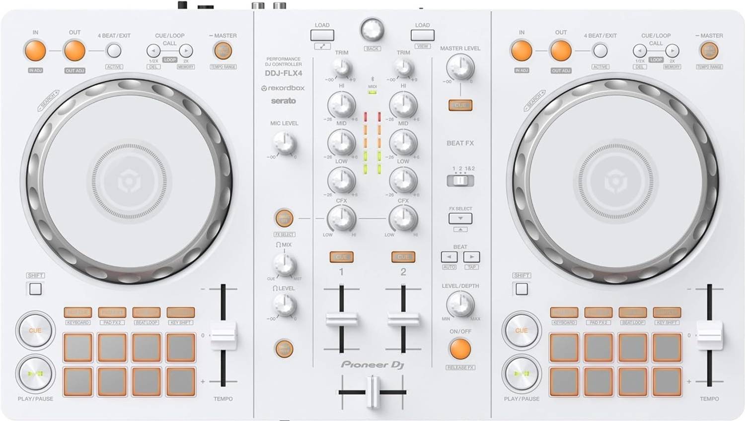 Pioneer DJ DDJ-FLX4 Wired Controller - Image 1
