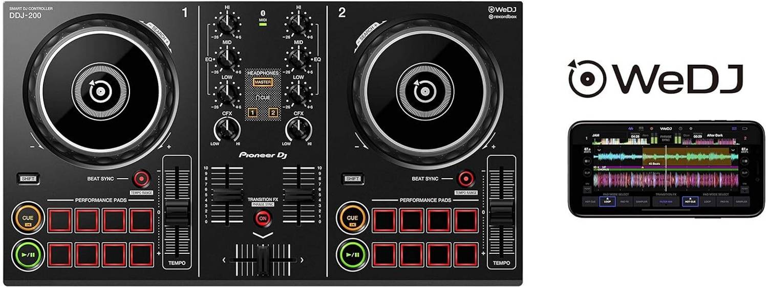 【3日間限定値下げ！！！】Pioneer DJ DDJ-200 N E X MUSICALS Pioneer Smart DJ Controller DDJ-200 Wired DJ