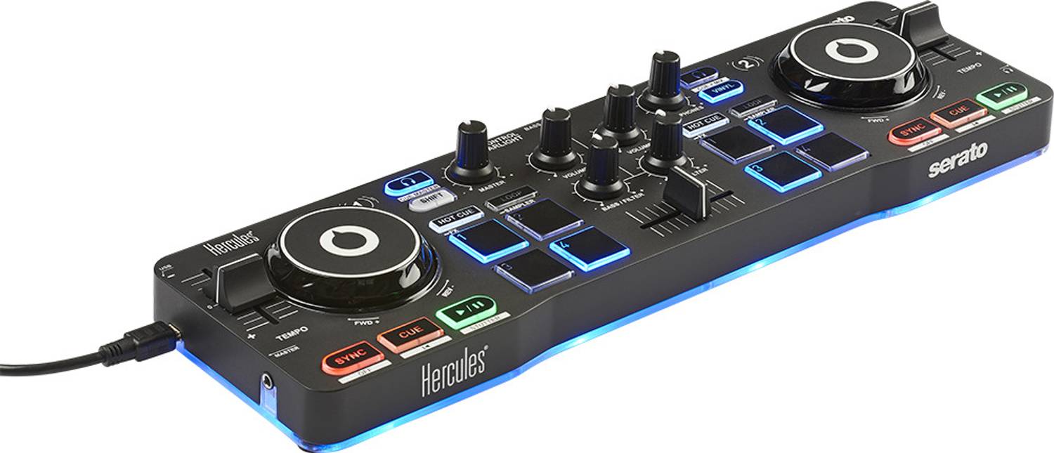 【値下げ交渉可】Hercules DJCONTROL STARLIGHT HERCULES DJControl Starlight Wired DJ Controller Price in India