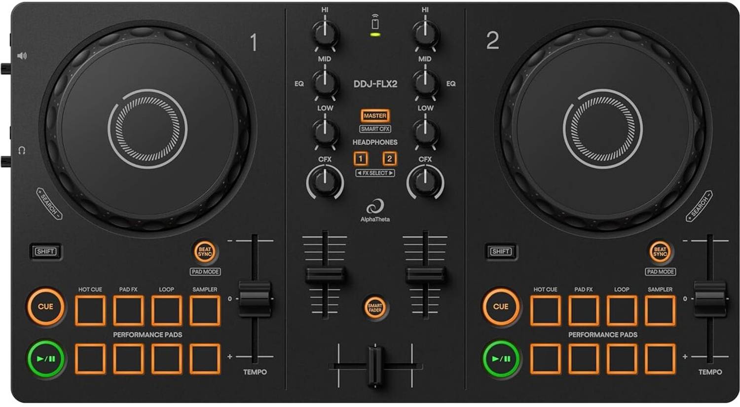 DJ N E X MUSICALS AlphaTheta DDJ-FLX2 Controladora DJ 2 Channels