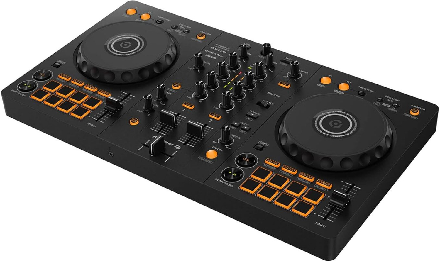 Image of Pioneer DDJ-FLX4 Black Two Channel Wired DJ Controller