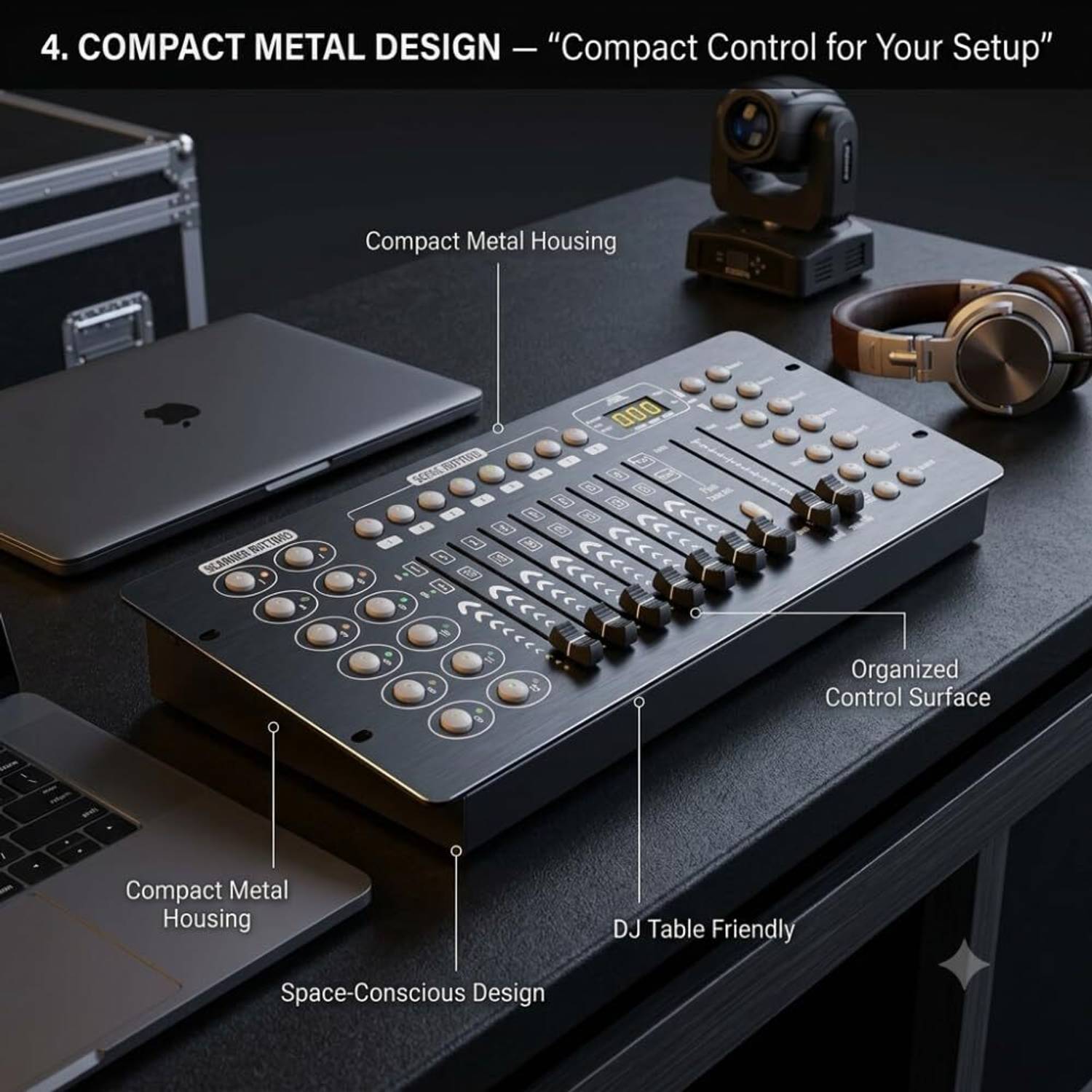 DRUMSTONE Professional Stage Light Control Panel - Image 4