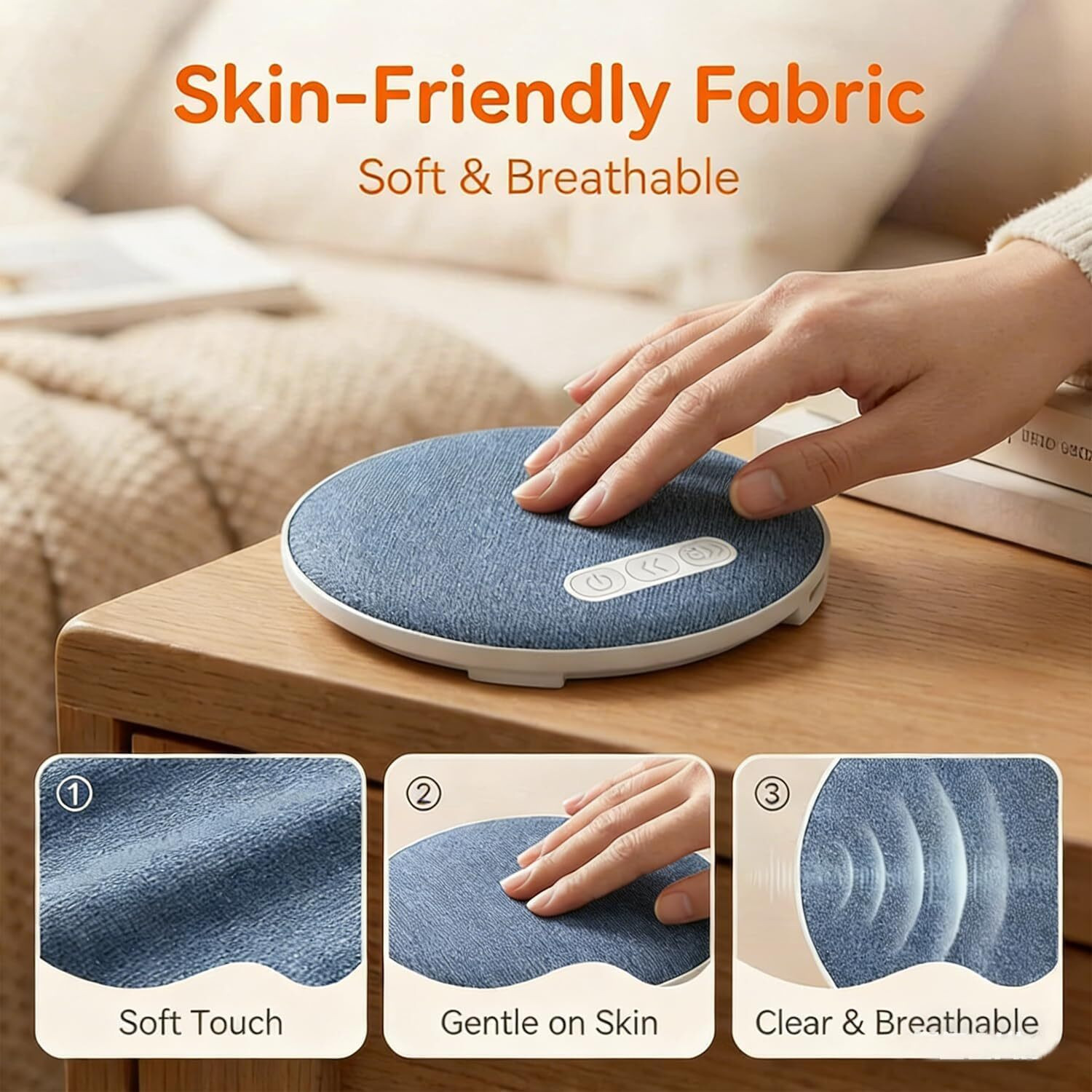 Image of NestFusion Bluetooth Pillow Speaker for Sleeping Wireless Ultra Dock