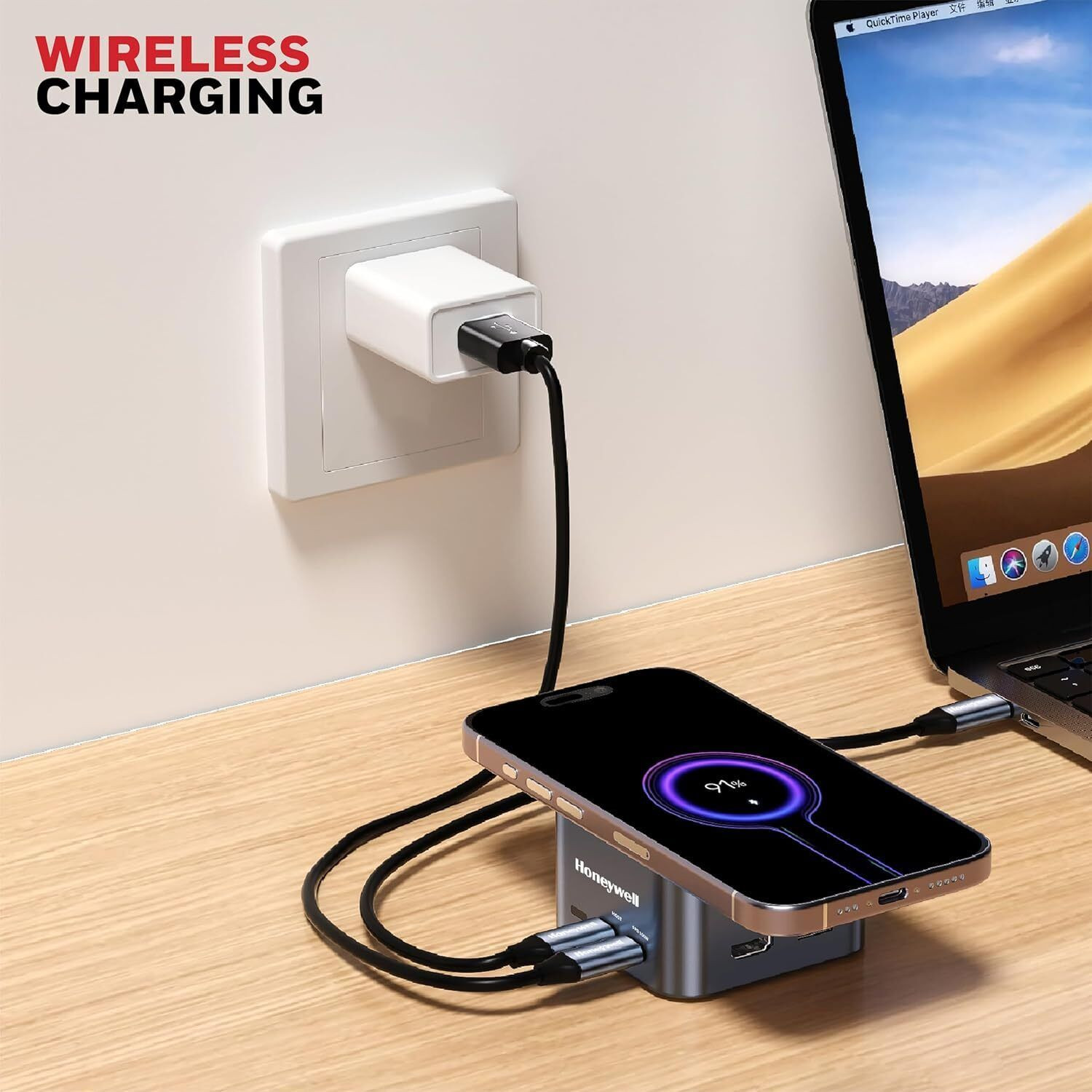 Image of Honeywell 12-in-1 Multi-Port USB-C Docking Station