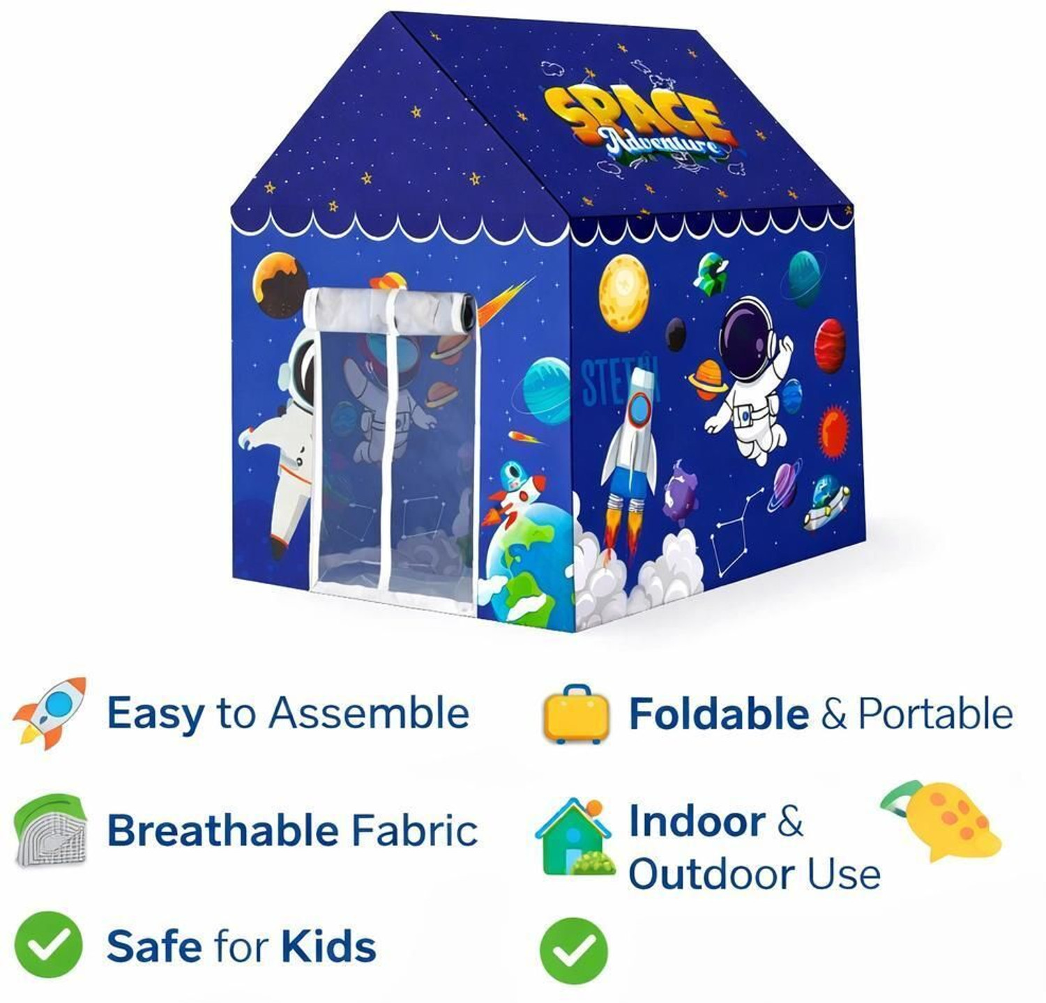Image of cantus Tent House for Kids Space Play Tent House toys for boys and girls(Big)