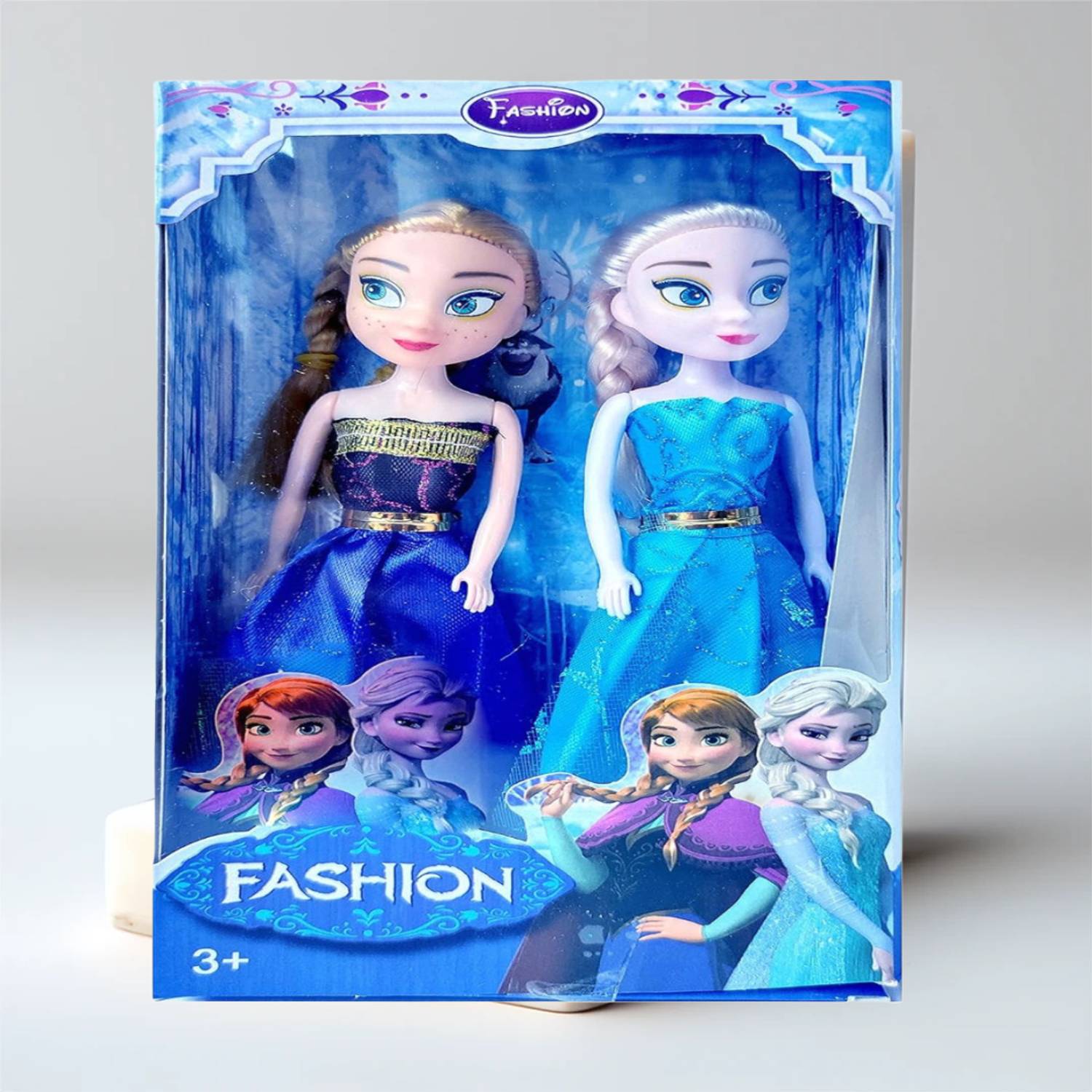 AKFLICKS Elsa and Anna Doll Set | Elsa And Anna Frozen Character Dolls two frozen dolls