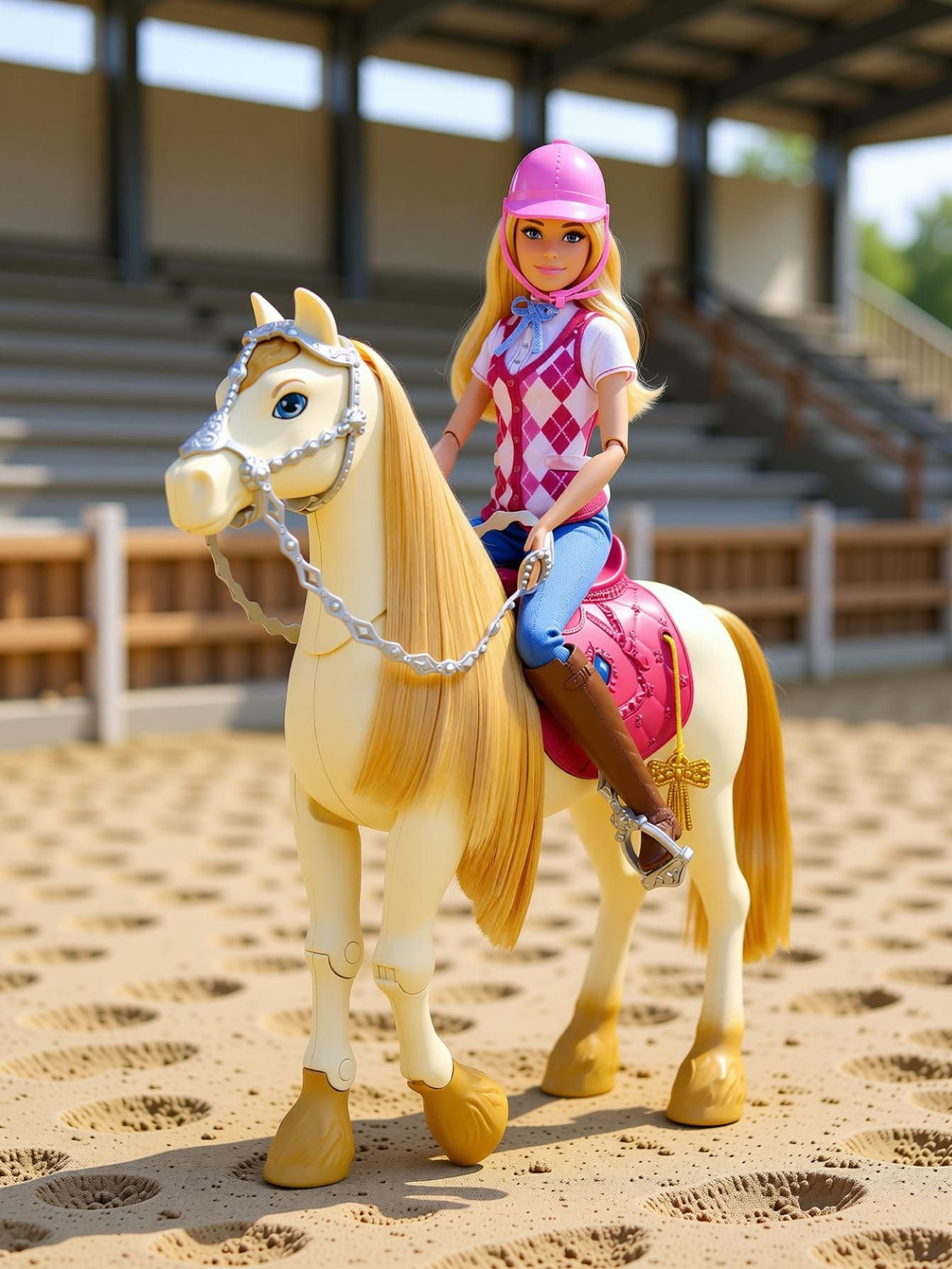 Image of BARBIE The Great Horse Chase Malibu Doll with Riding Clothes & Accessories