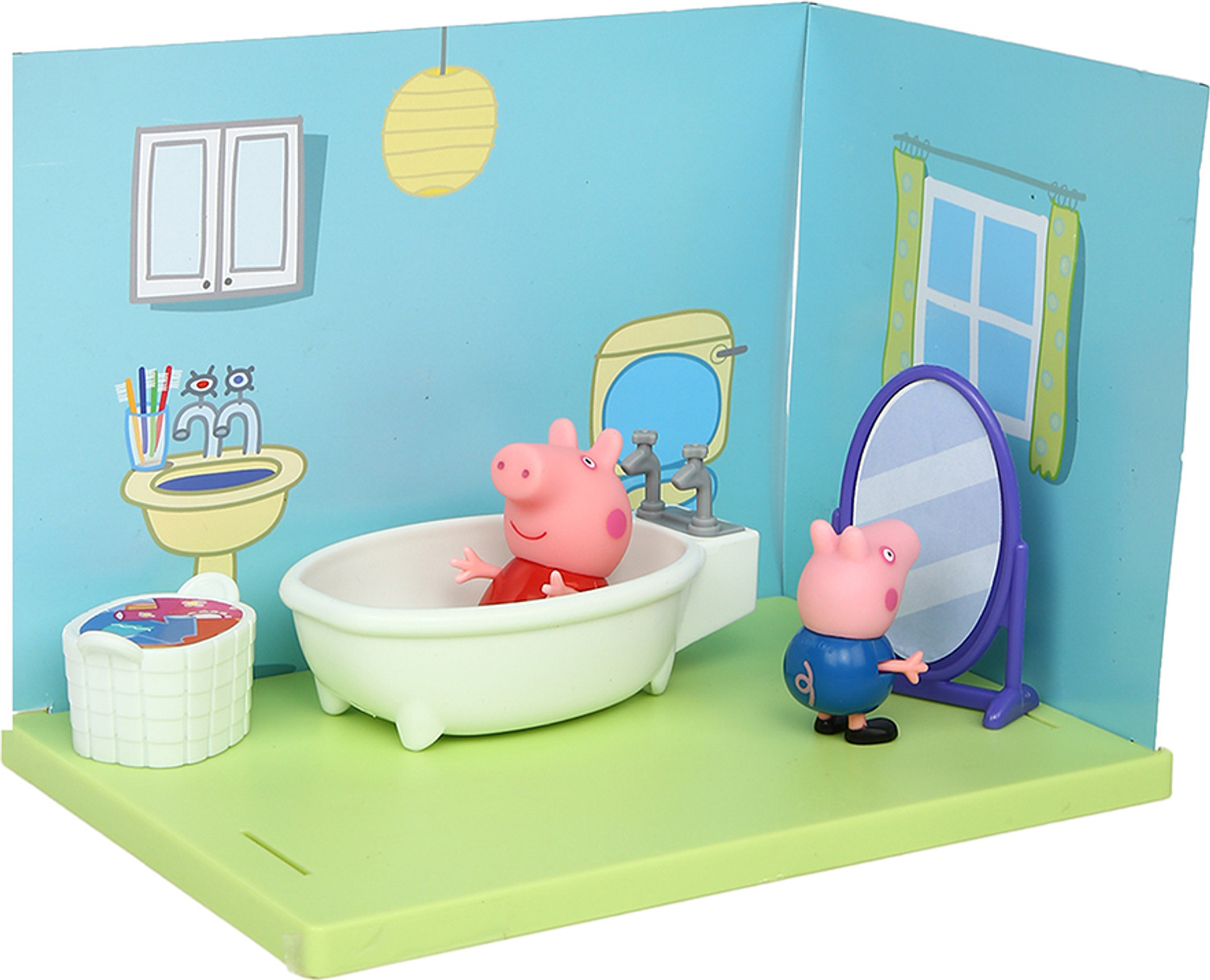 Image of Peppa Pig Peppa George's Bathroom Themed Preschool Toy, Preschool toy for Unisex, Aged 3+
