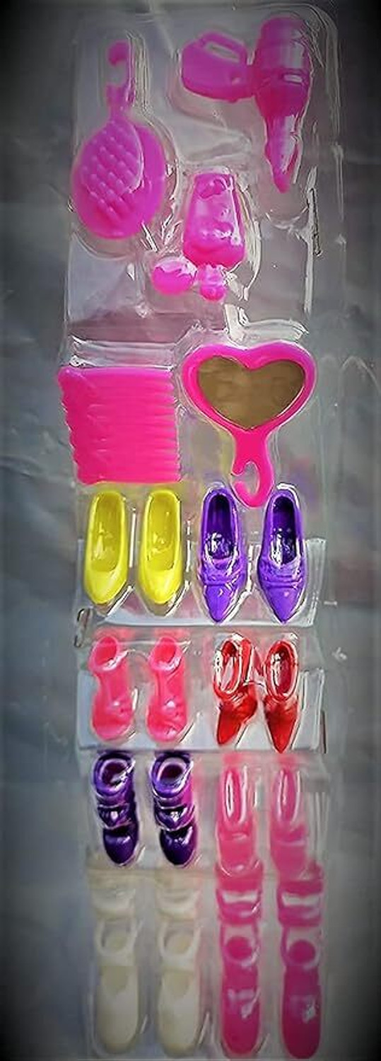 Image of ADR PLAYZONE Princess Single Doll with Long Hairs for Kids (Multi-Color)