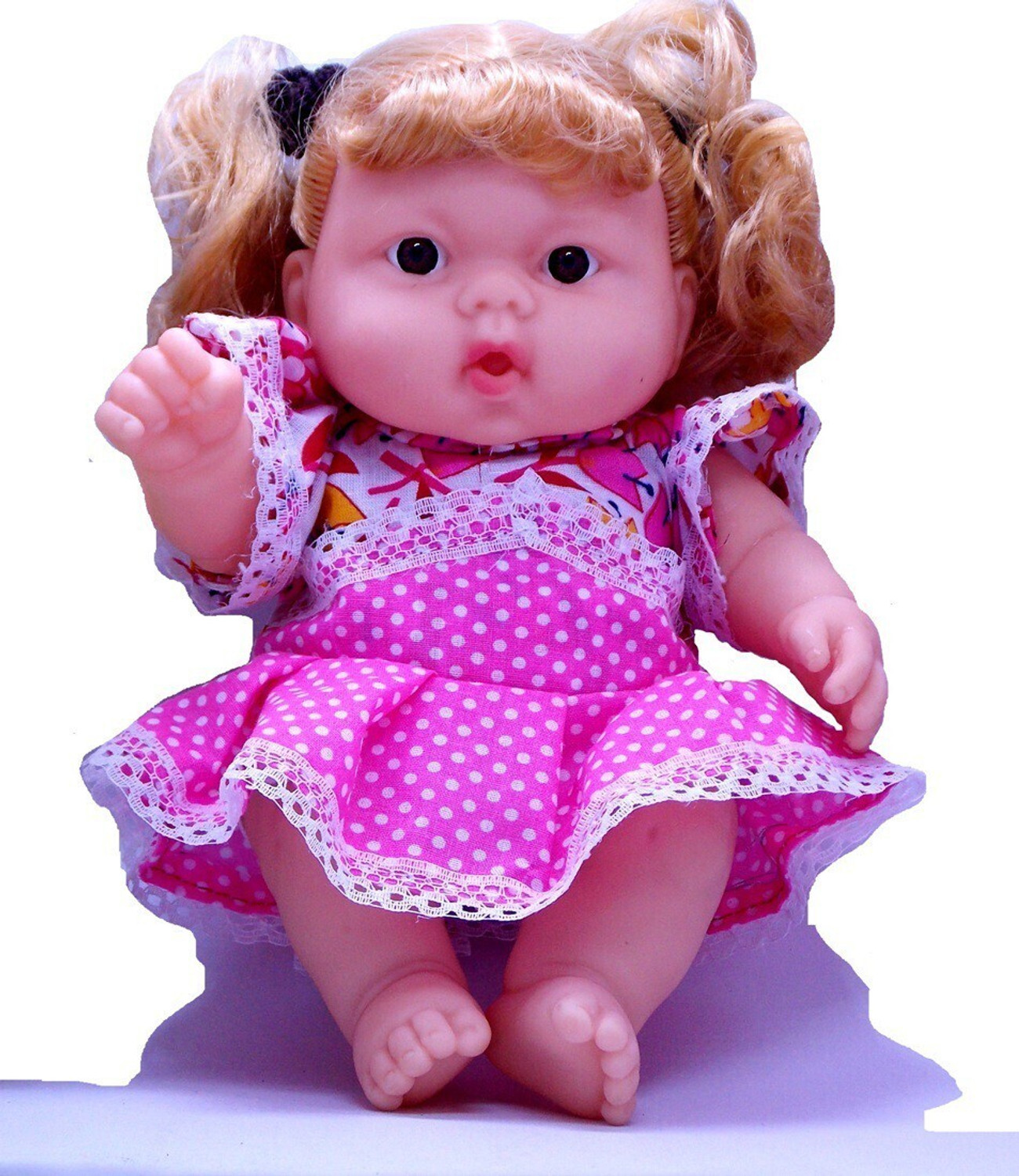 Image of Kids KUKI Baby Girl Doll for Boys & Girls, (24 cm - Height While Standing) Pack of 01