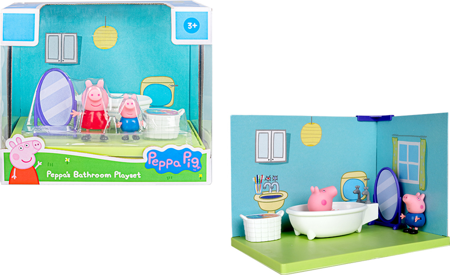 Image of Peppa Pig Peppa George's Bathroom Themed Preschool Toy, Preschool toy for Unisex, Aged 3+