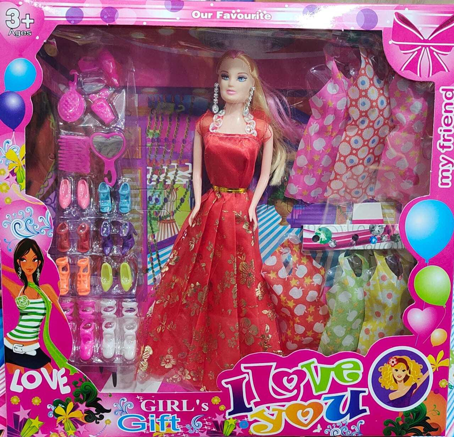 Image of chalsi barbie doll