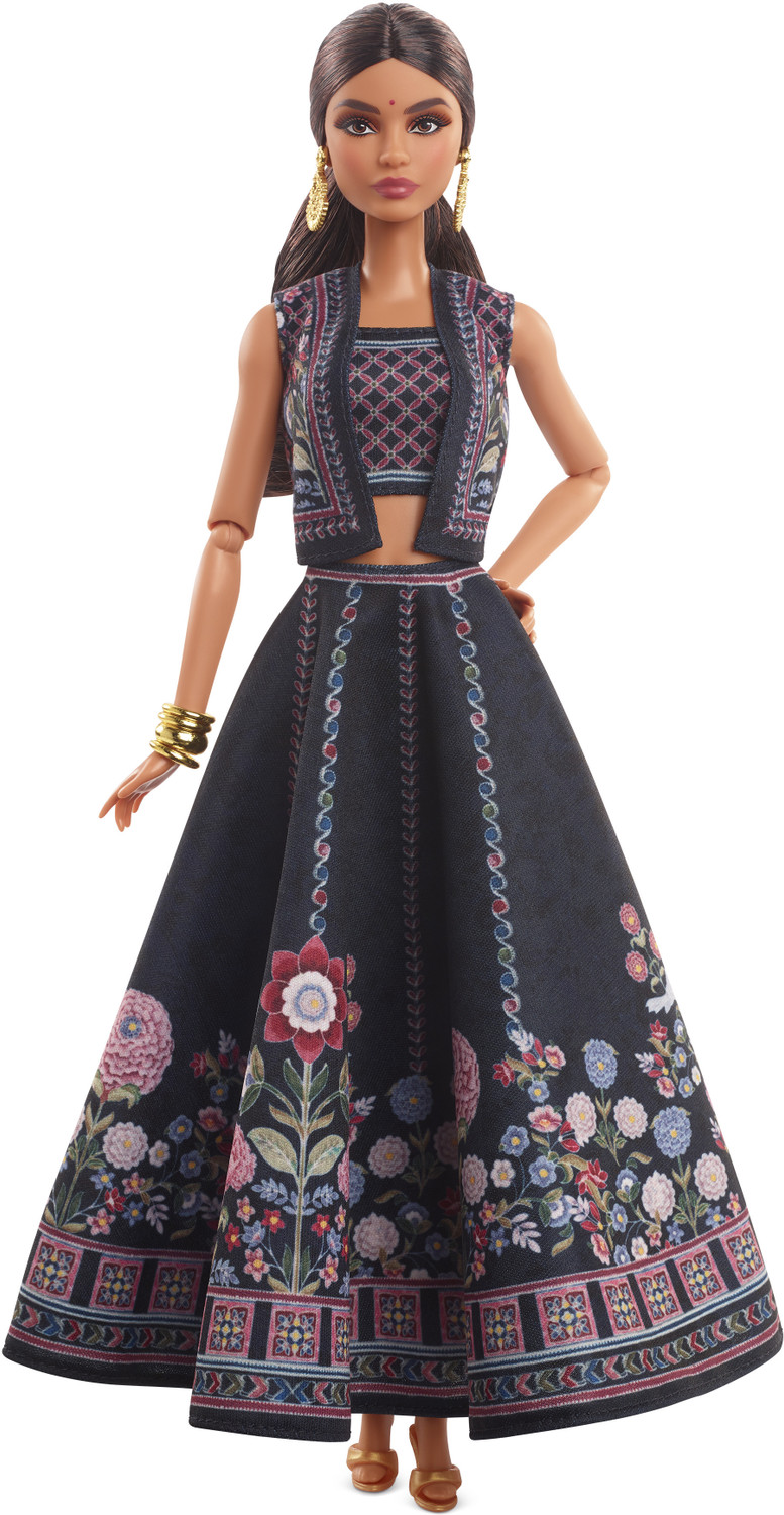 Image of BARBIE Diwali Doll in Finest Lehenga and Accessories from Anita Dongre