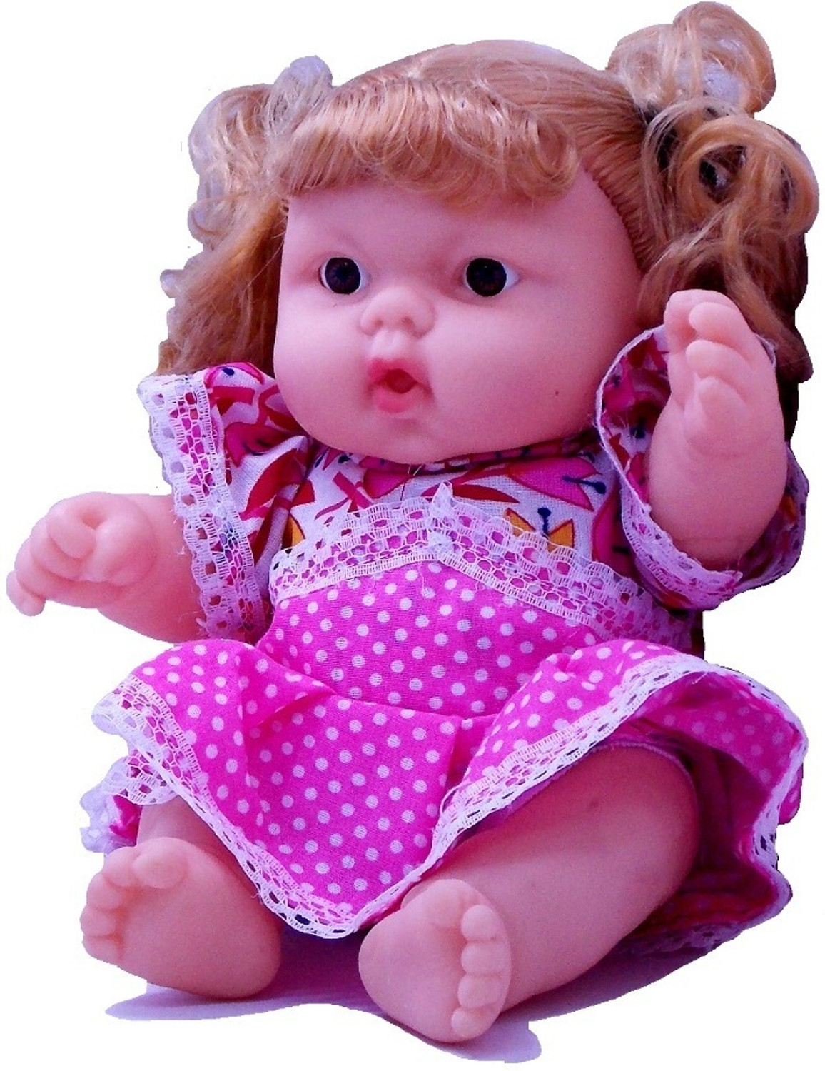 Image of Kids KUKI Baby Girl Doll for Boys & Girls, (24 cm - Height While Standing) Pack of 01