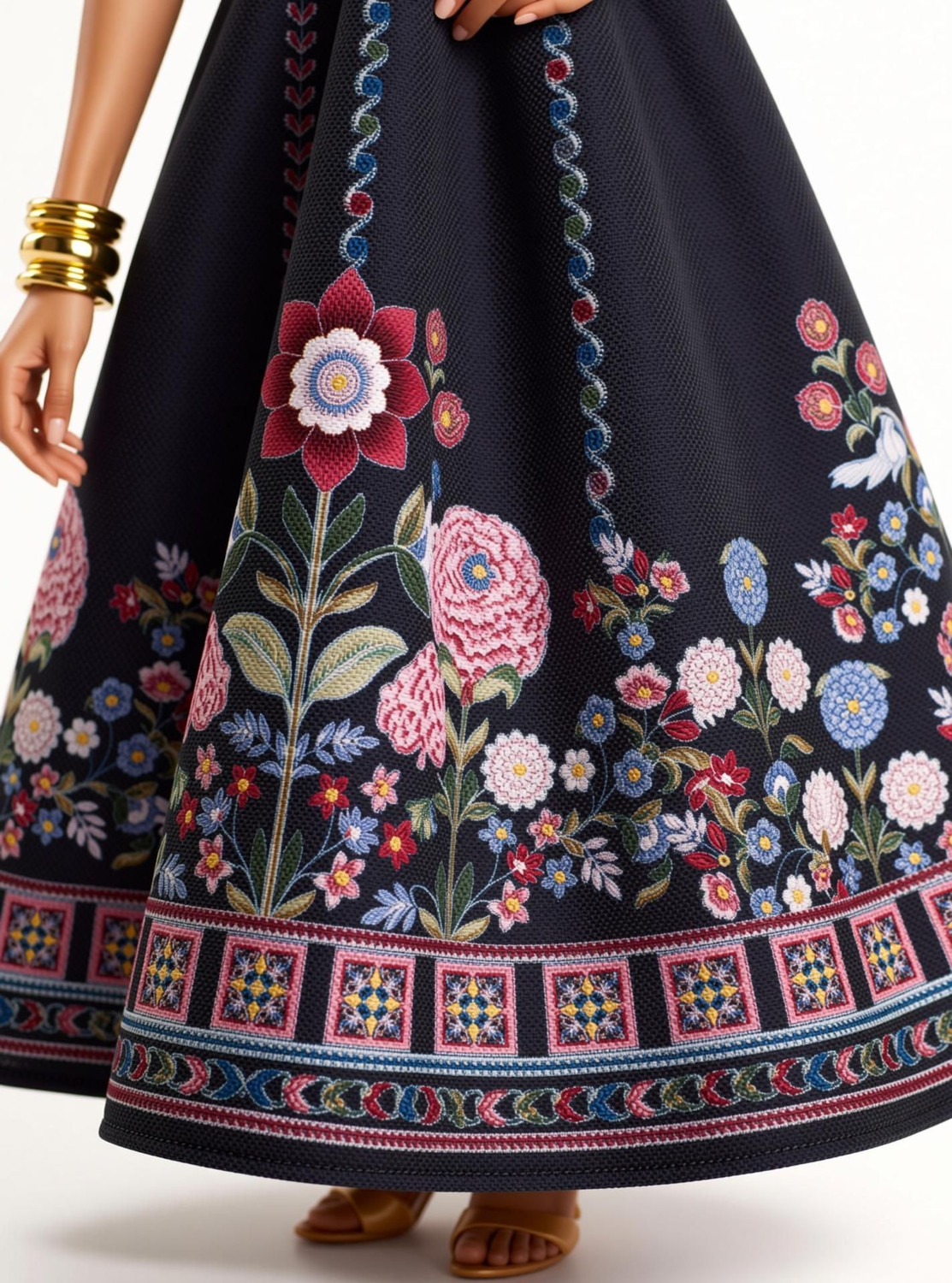 Image of BARBIE Diwali Doll in Finest Lehenga and Accessories from Anita Dongre