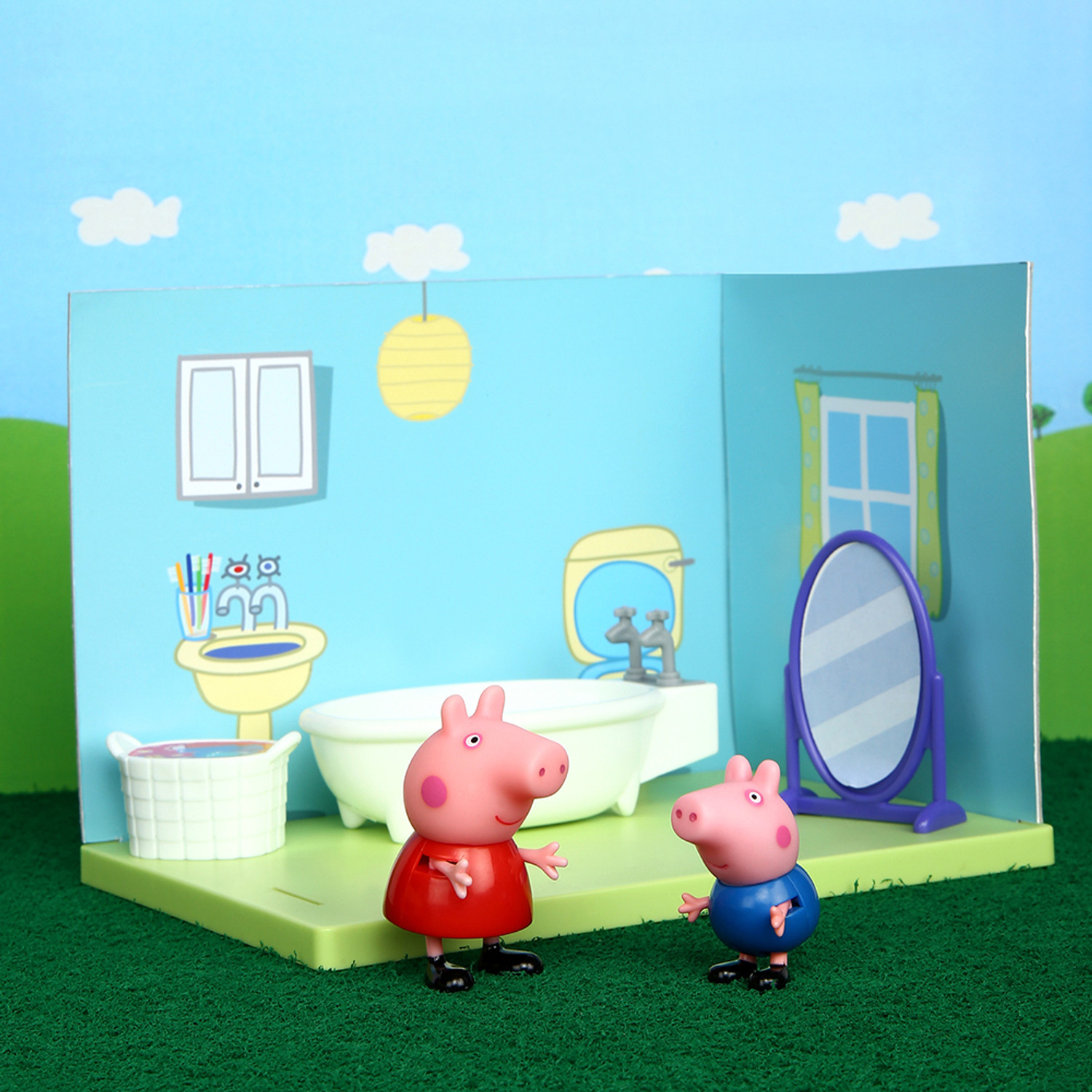 Image of Peppa Pig Peppa George's Bathroom Themed Preschool Toy, Preschool toy for Unisex, Aged 3+