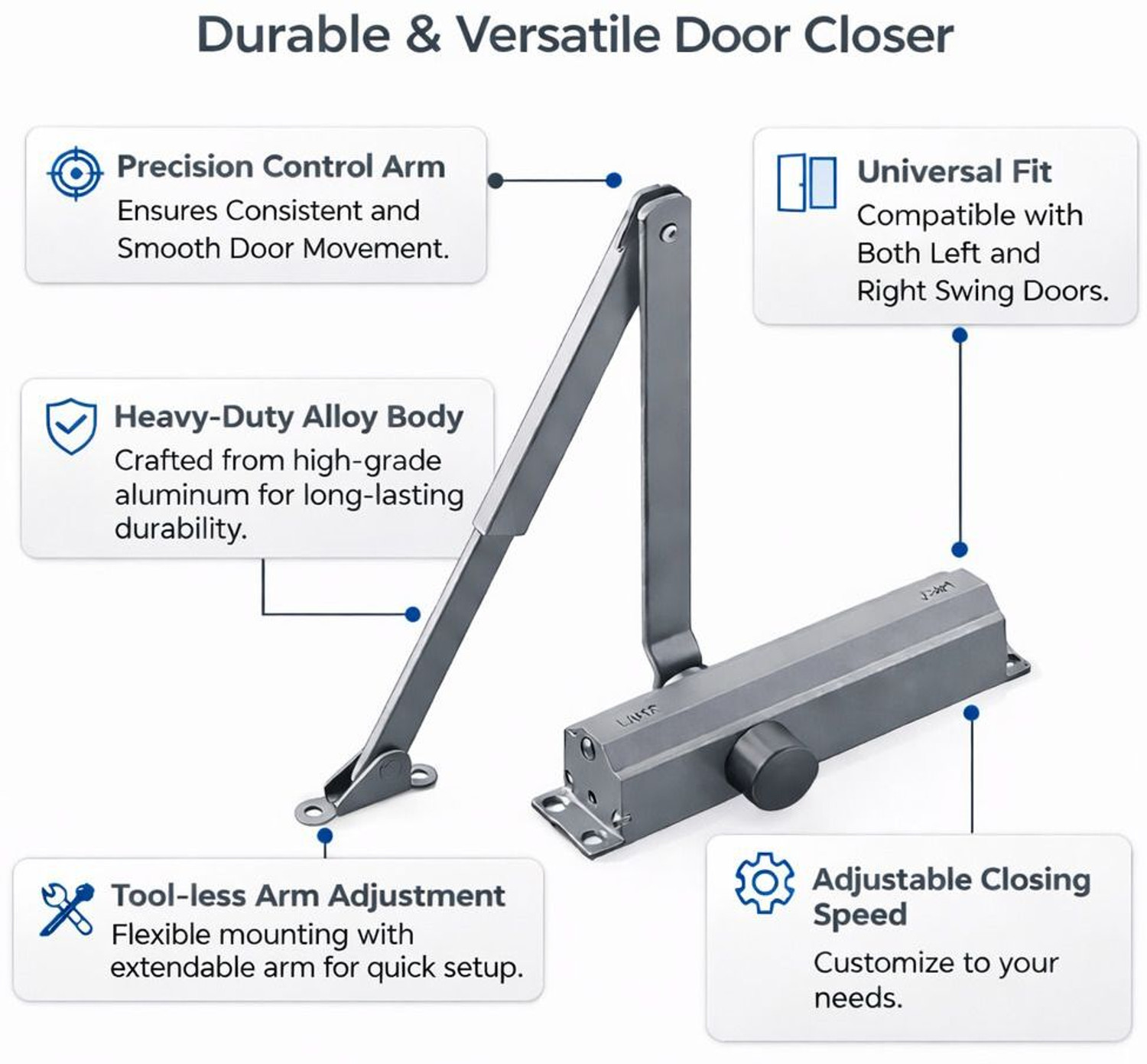 Image of Kanagu Surface Mounted Door Closer