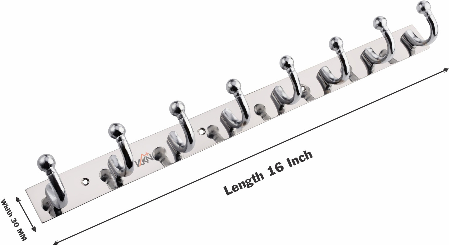 Image of KKN PLUS Stainless Steel SC-Premium Dual Edge -8 PIN Cloth Hanger Door Hanger Door Hanger