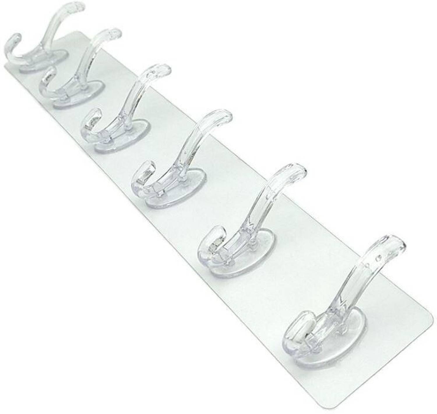 AMMEDARSHAN 6 in 1 self Adhesive Hook Door Hanger