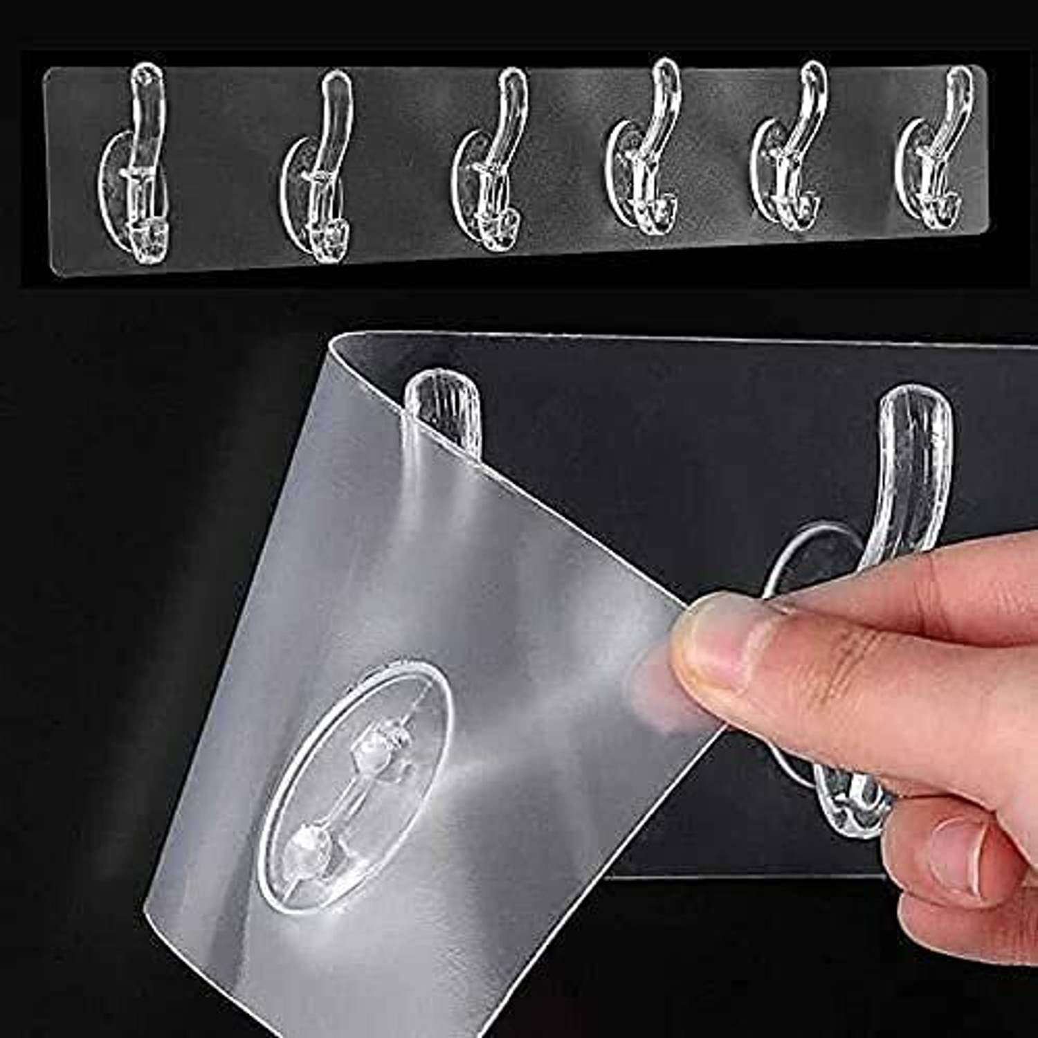AMMEDARSHAN Self Adhesive No Drills Wall Door Hanger