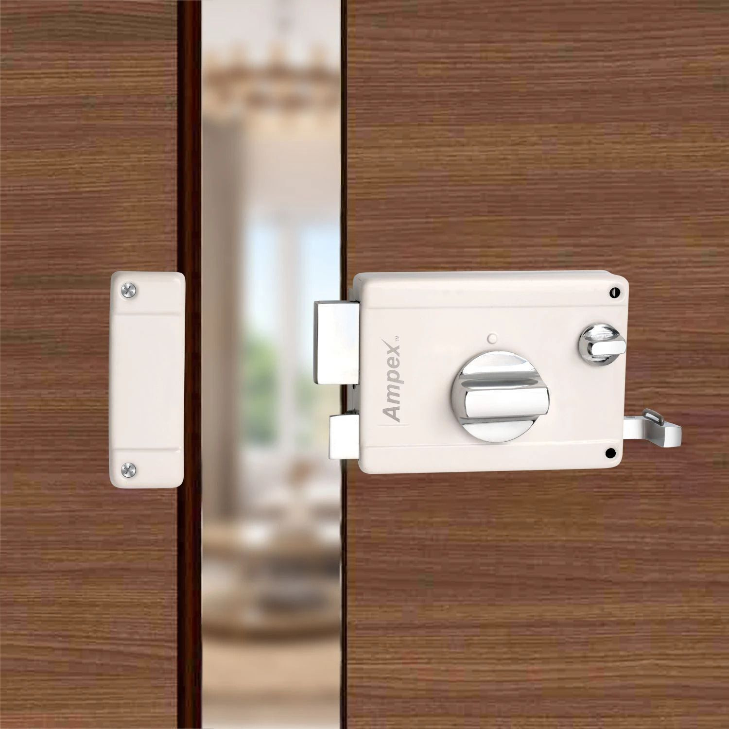 Image of AMPEX Brass, Steel Chrome Deadbolts