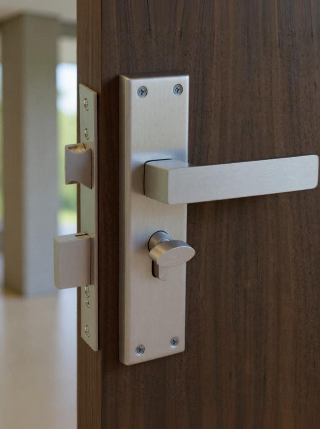 Image of MLS Stainless Steel Matte Handlesets