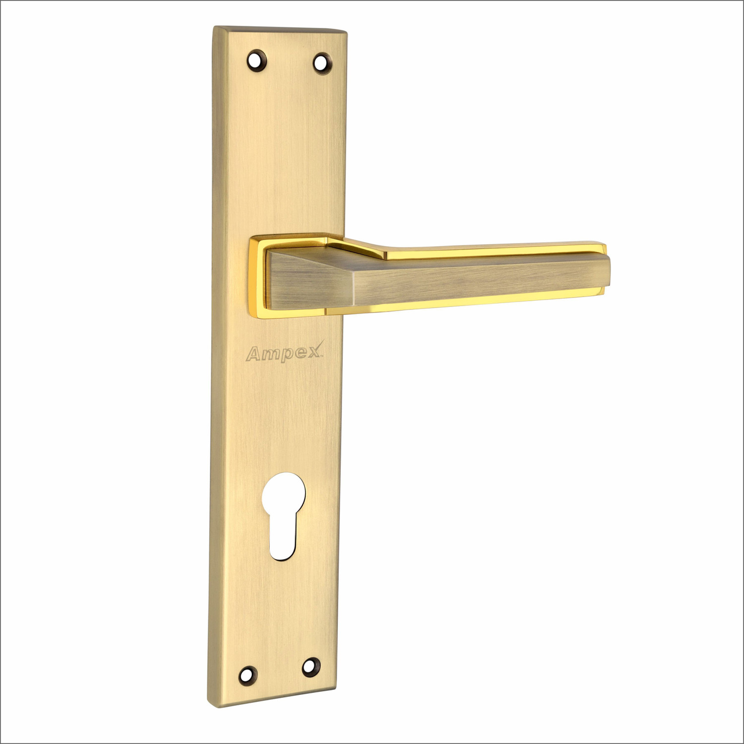 Image of AMPEX Brass, Zinc Alloy, Stainless Steel Luster Handlesets (Brown, Gold)