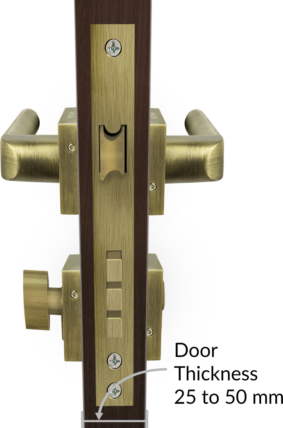 Image of Plantex Zinc Alloy Matte Handlesets