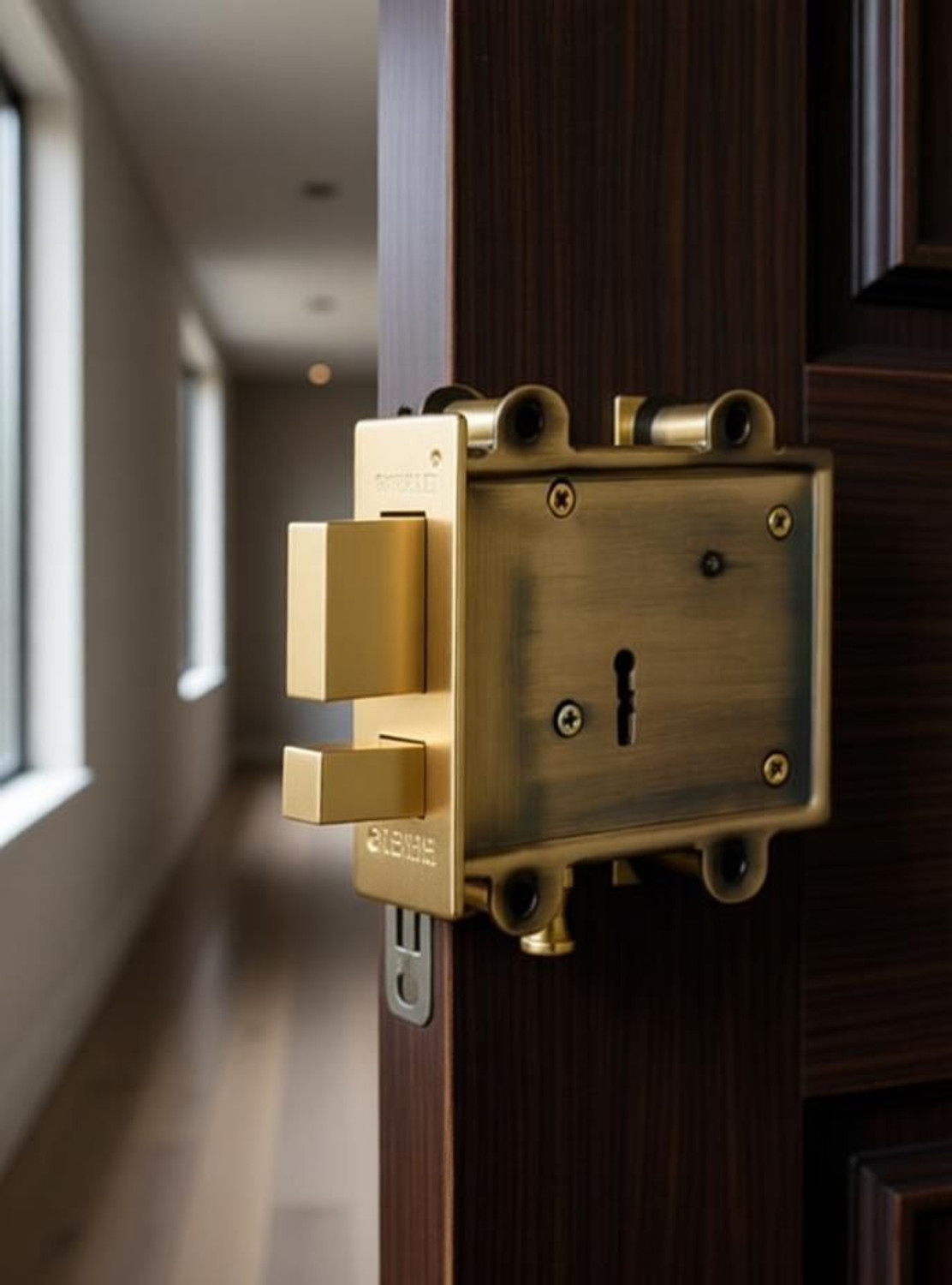 Image of ArsEmterprises Iron Chrome Door levers