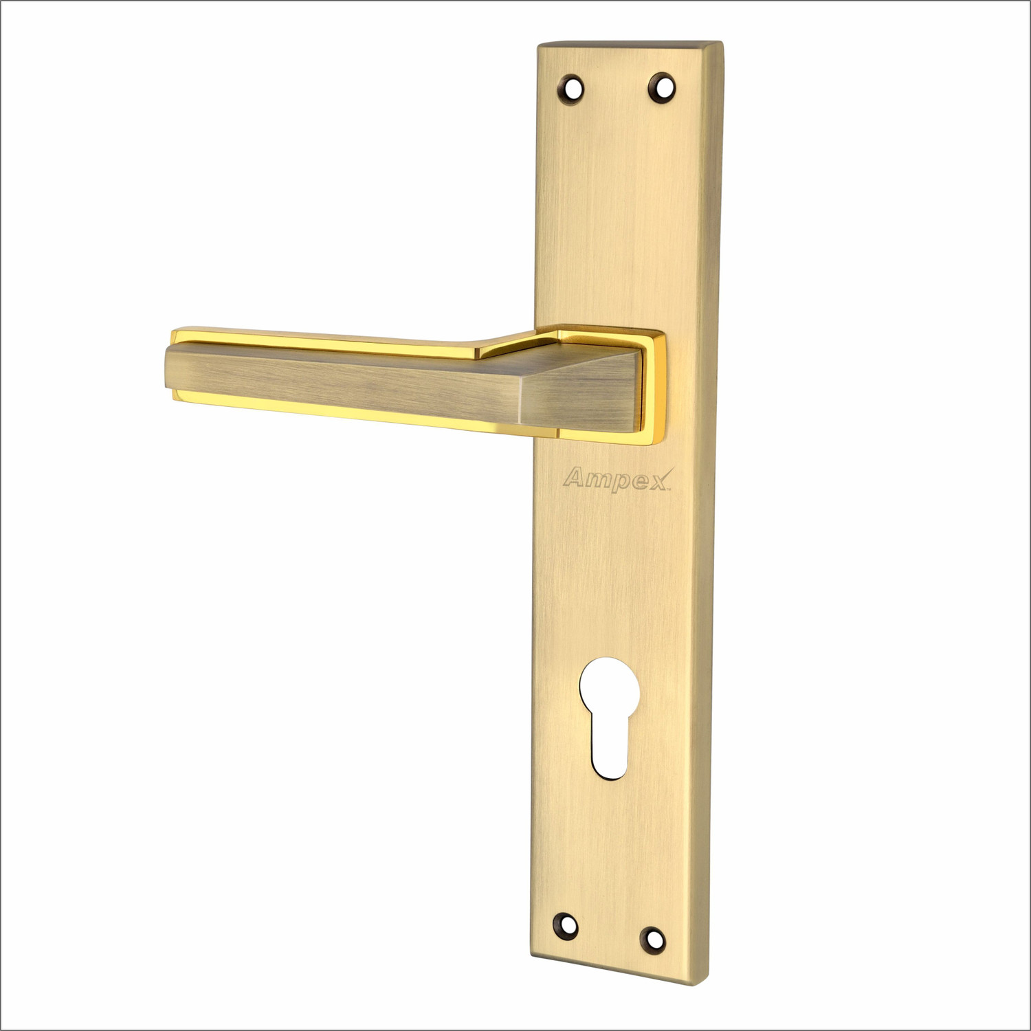 Image of AMPEX Brass, Zinc Alloy, Stainless Steel Luster Handlesets (Brown, Gold)