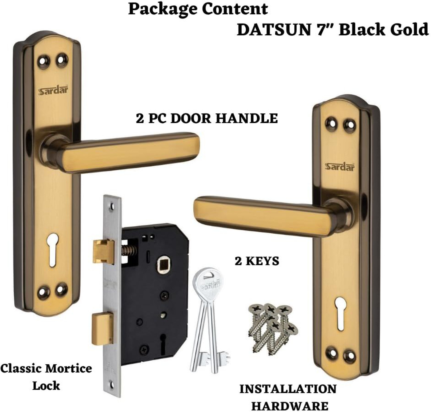 Image of PRIGMA Iron Polished Handlesets