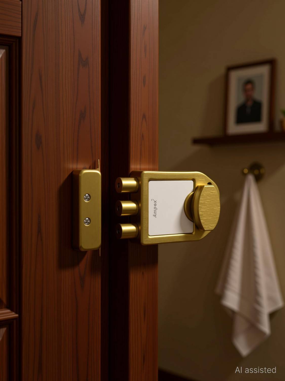 AMPEX Brass, Iron, Steel Glossy Deadbolts Rs. 1011 - Flipkart