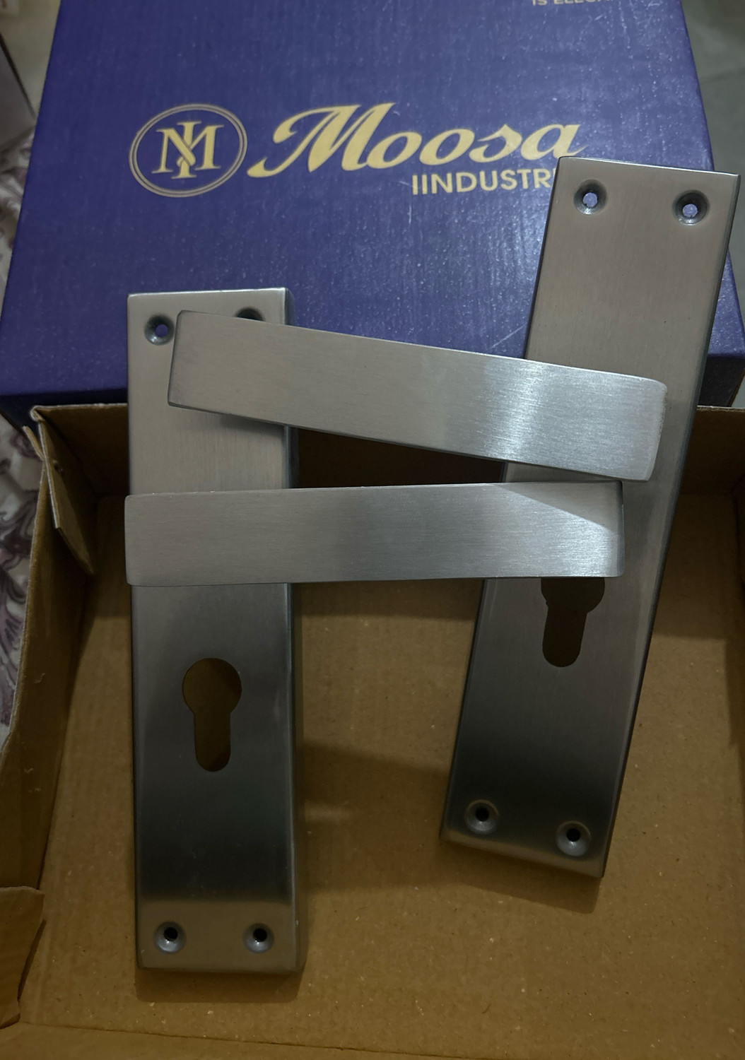 Image of MLS Stainless Steel Matte Handlesets
