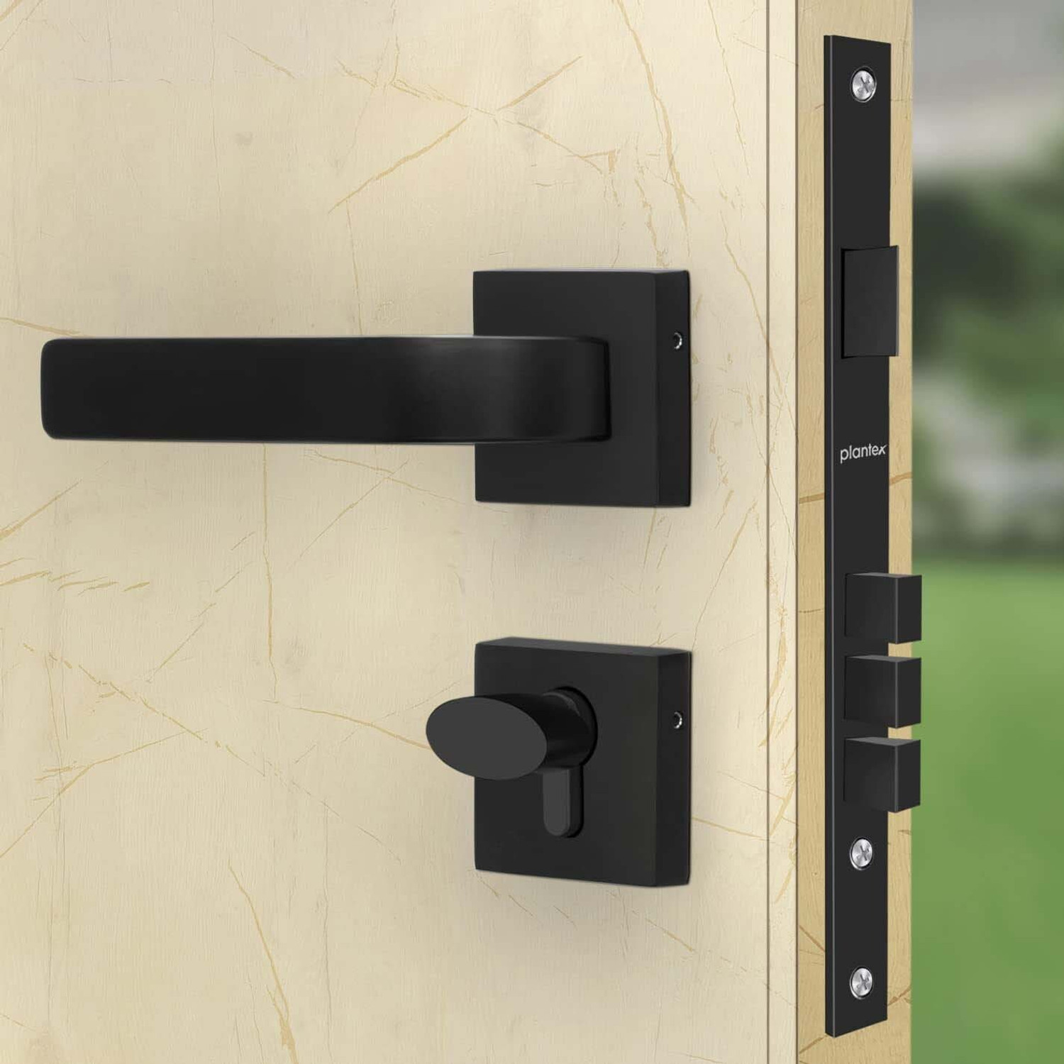 Image of Plantex Zinc Alloy Matte Handlesets
