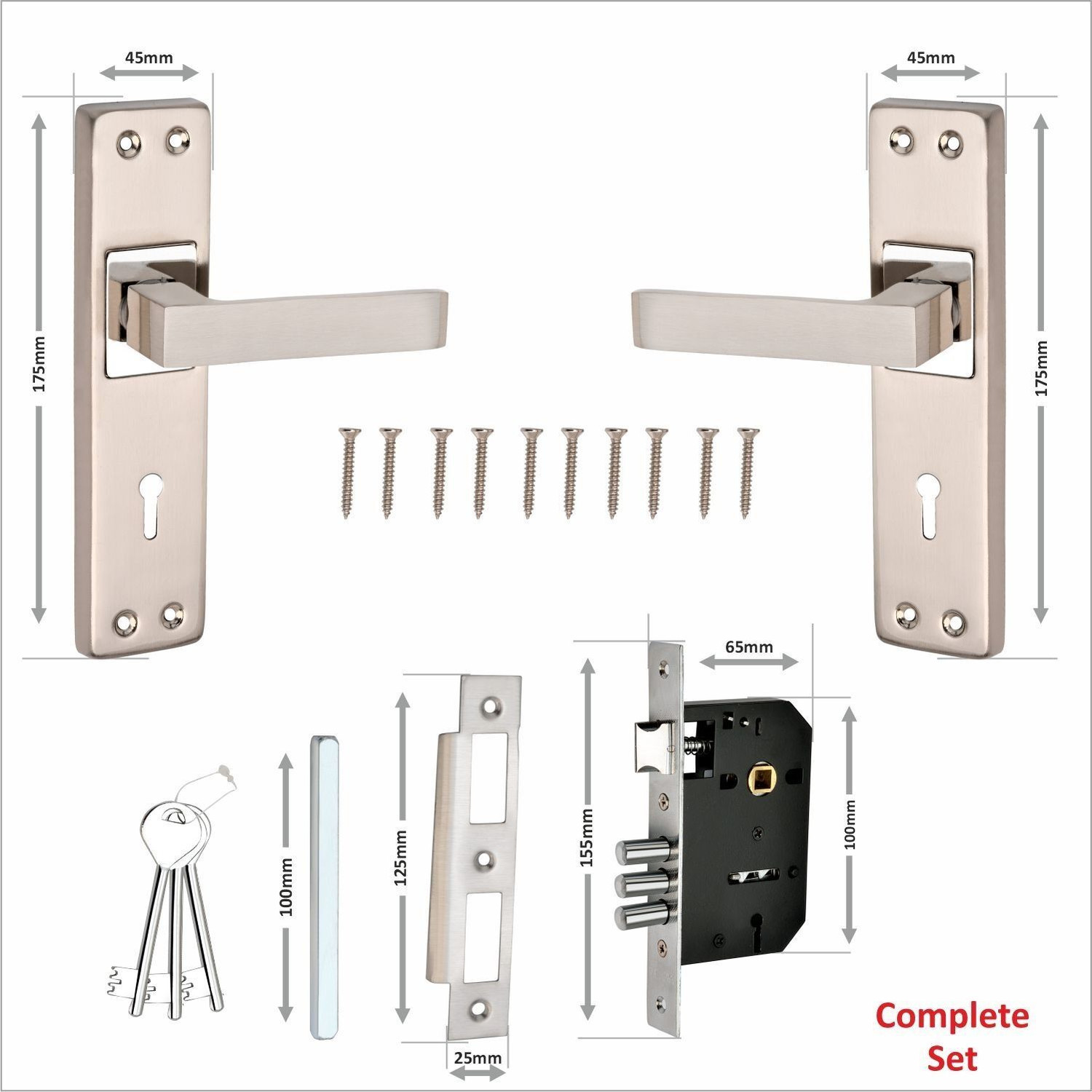Image of KAIMARI Iron Glossy Handlesets